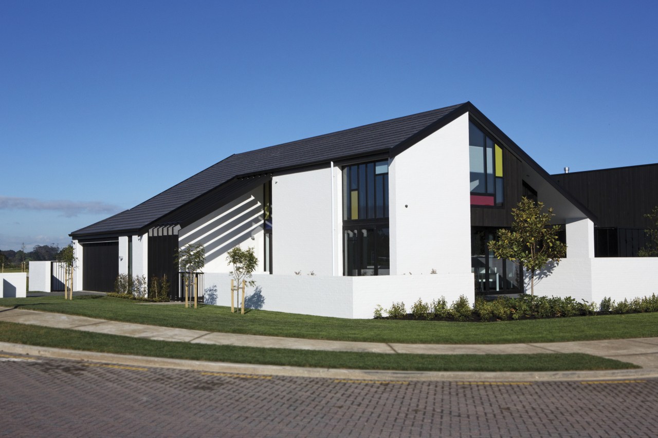 This street is part of a new initiative building, cottage, facade, home, house, property, real estate