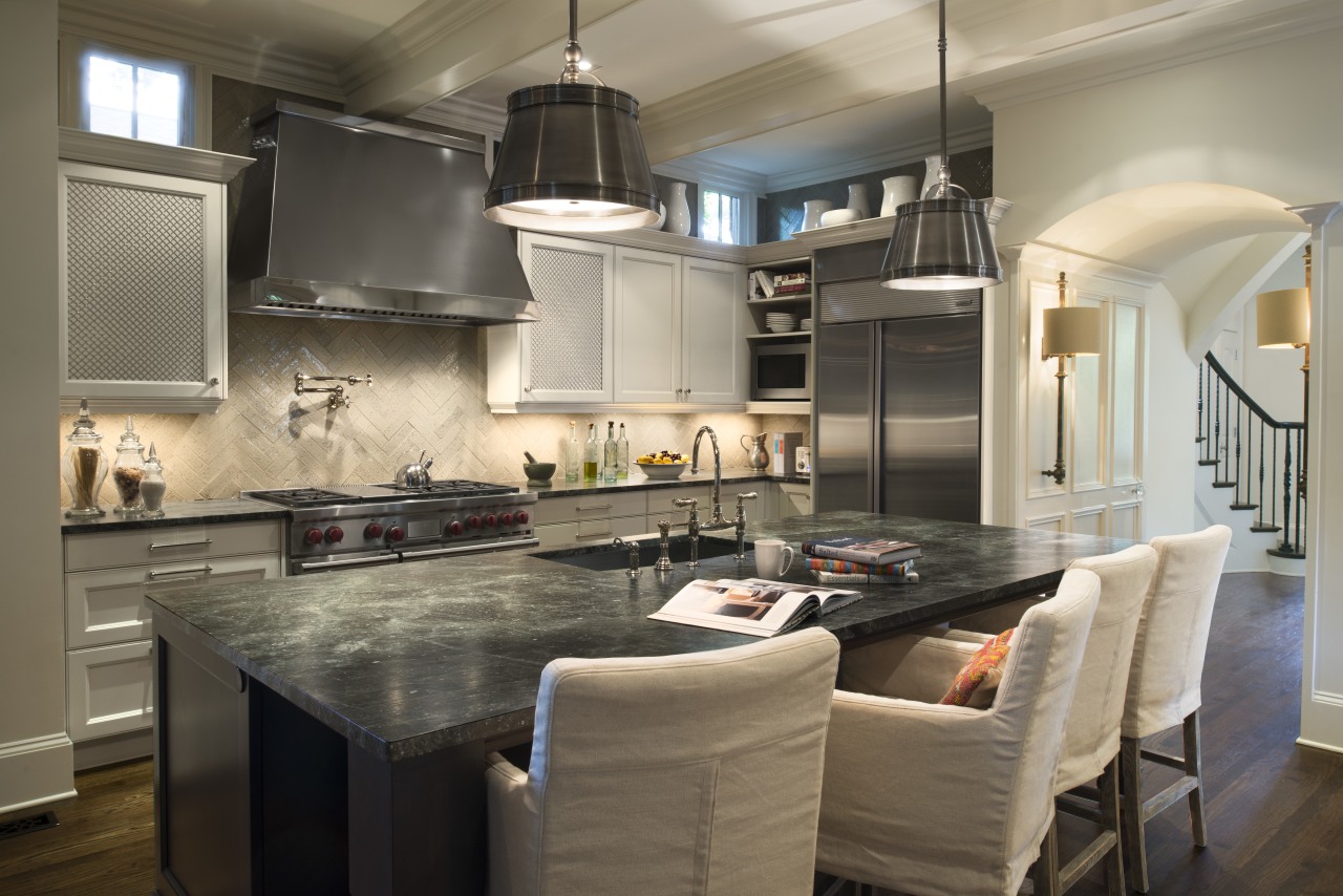 Pièce de résistance by Design Galleria cabinetry, countertop, cuisine classique, interior design, kitchen, room, gray
