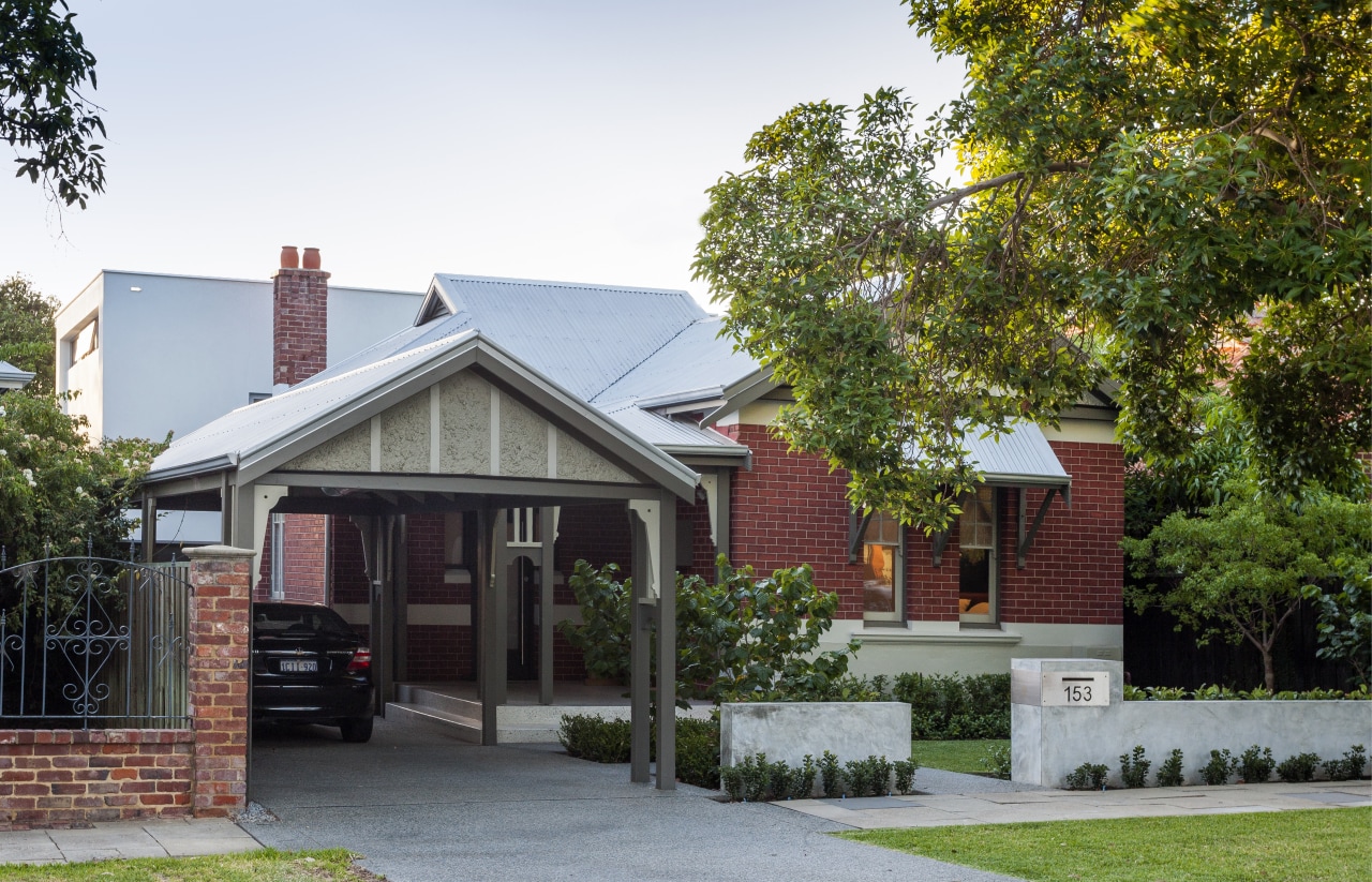 This Edwardian villa, built in the 1900s, retains cottage, estate, facade, farmhouse, home, house, neighbourhood, property, real estate, residential area, roof, suburb, tree