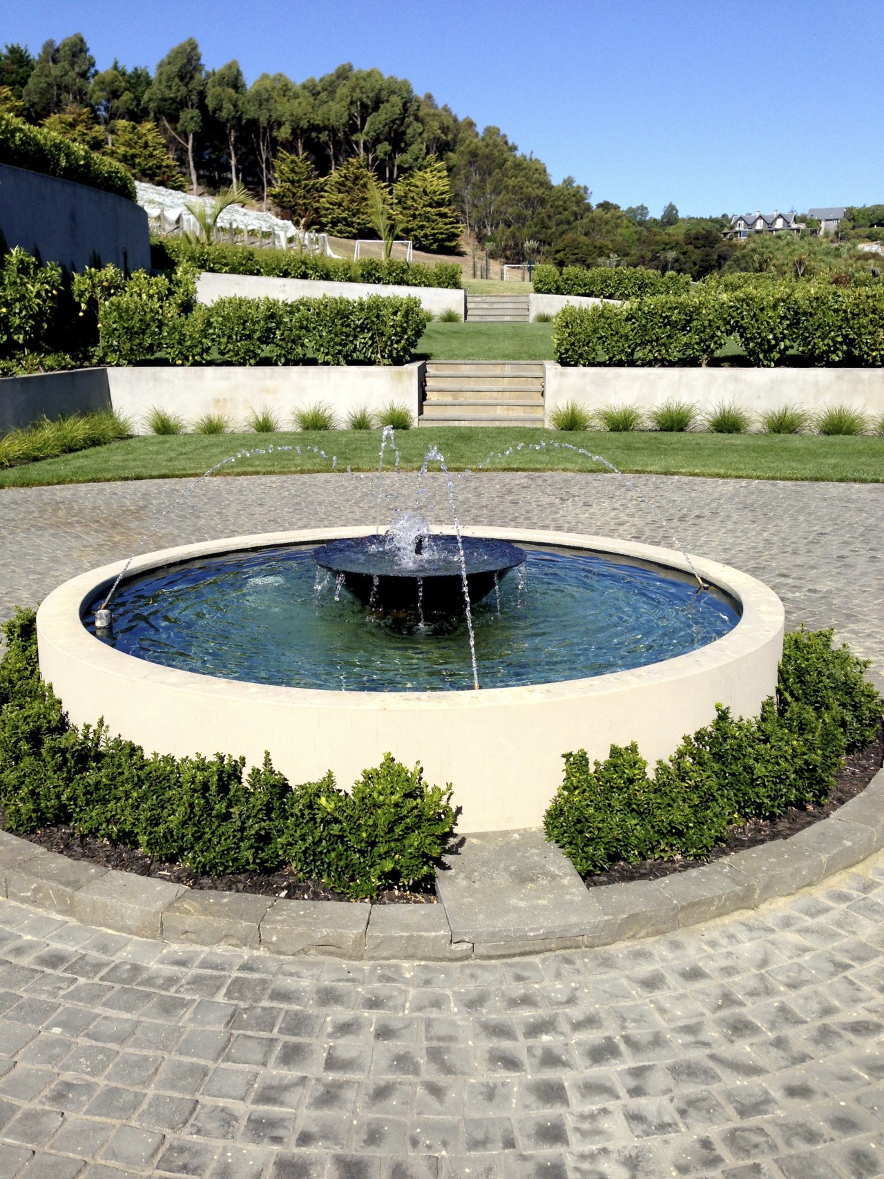 Waterworks Irrigation offers myriad individual water features estate, landscape, landscaping, leisure, reflecting pool, swimming pool, tree, water, water feature, water resources, gray