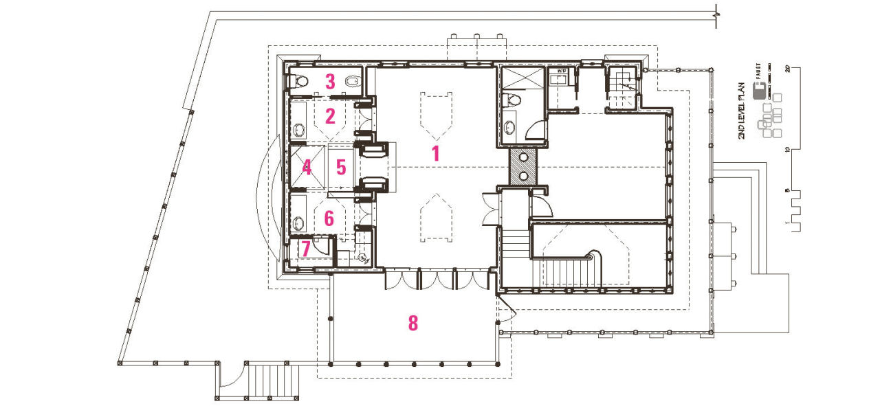 Plan of mountain vacation home architecture, area, design, diagram, drawing, floor plan, line, plan, product design, structure, white