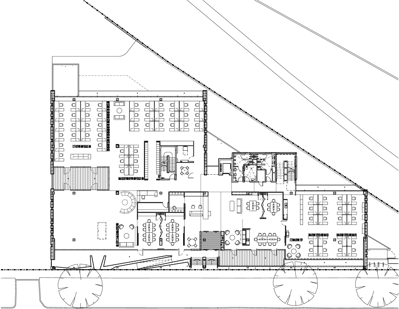 This boutique office development on a brownfields site architecture, area, artwork, black and white, design, diagram, drawing, elevation, facade, floor plan, font, home, land lot, line, line art, plan, product design, residential area, structure, suburb, technical drawing, urban design, white