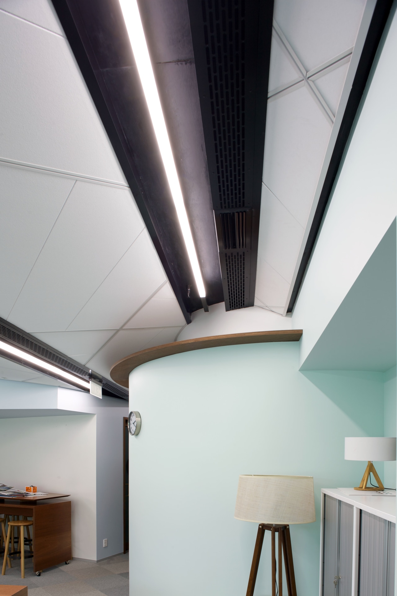 Above and beyond the new Genesis Energy architecture, ceiling, daylighting, house, interior design, product design, gray, white