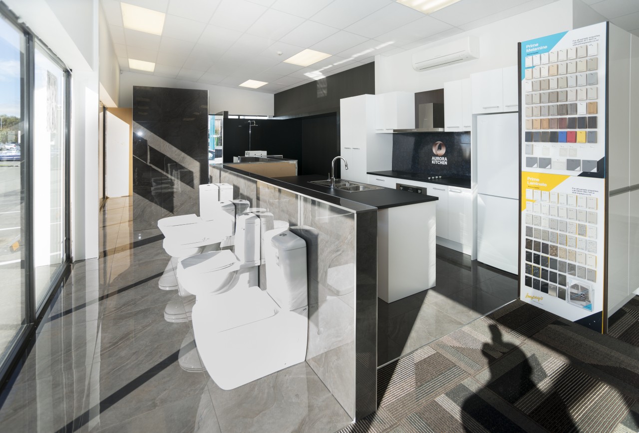 This contemporary kitchen
shows how Christchurch-based Reno4u can architecture, interior design, kitchen, product design, real estate, white, gray