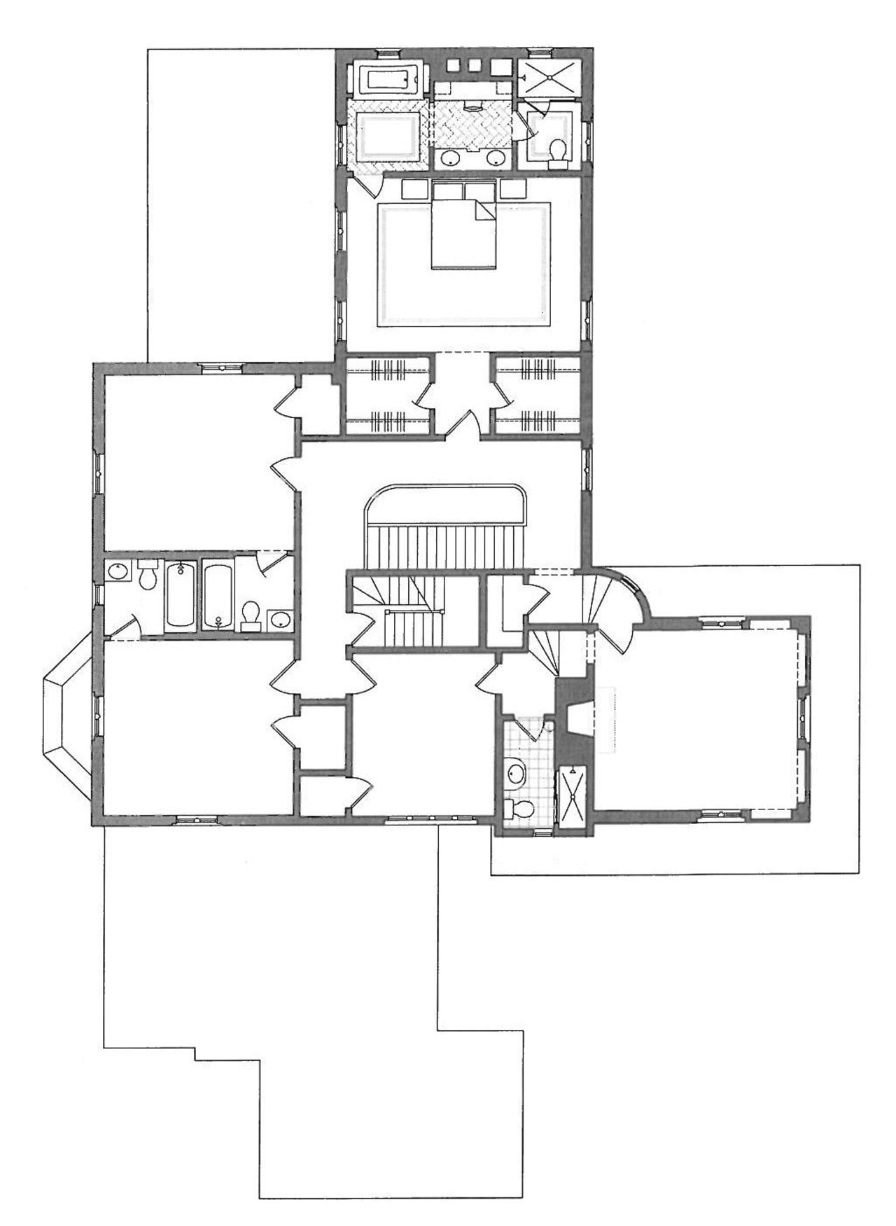 A floor plan of this new master suite angle, architecture, area, artwork, black and white, design, diagram, drawing, floor plan, font, line, line art, plan, product, product design, square, structure, technical drawing, text, white