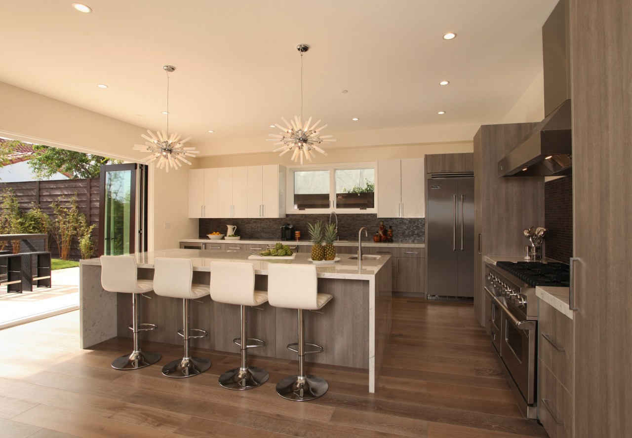 Natural affection  this kitchen by designer Christopher cabinetry, ceiling, countertop, cuisine classique, floor, flooring, hardwood, interior design, interior designer, kitchen, real estate, room, wood flooring, orange, brown