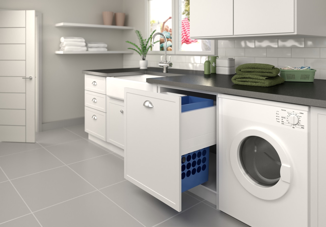 Tanova has a range of storage systems specifically clothes dryer, countertop, home appliance, kitchen, kitchen stove, laundry, laundry room, major appliance, product, product design, room, washing machine, white