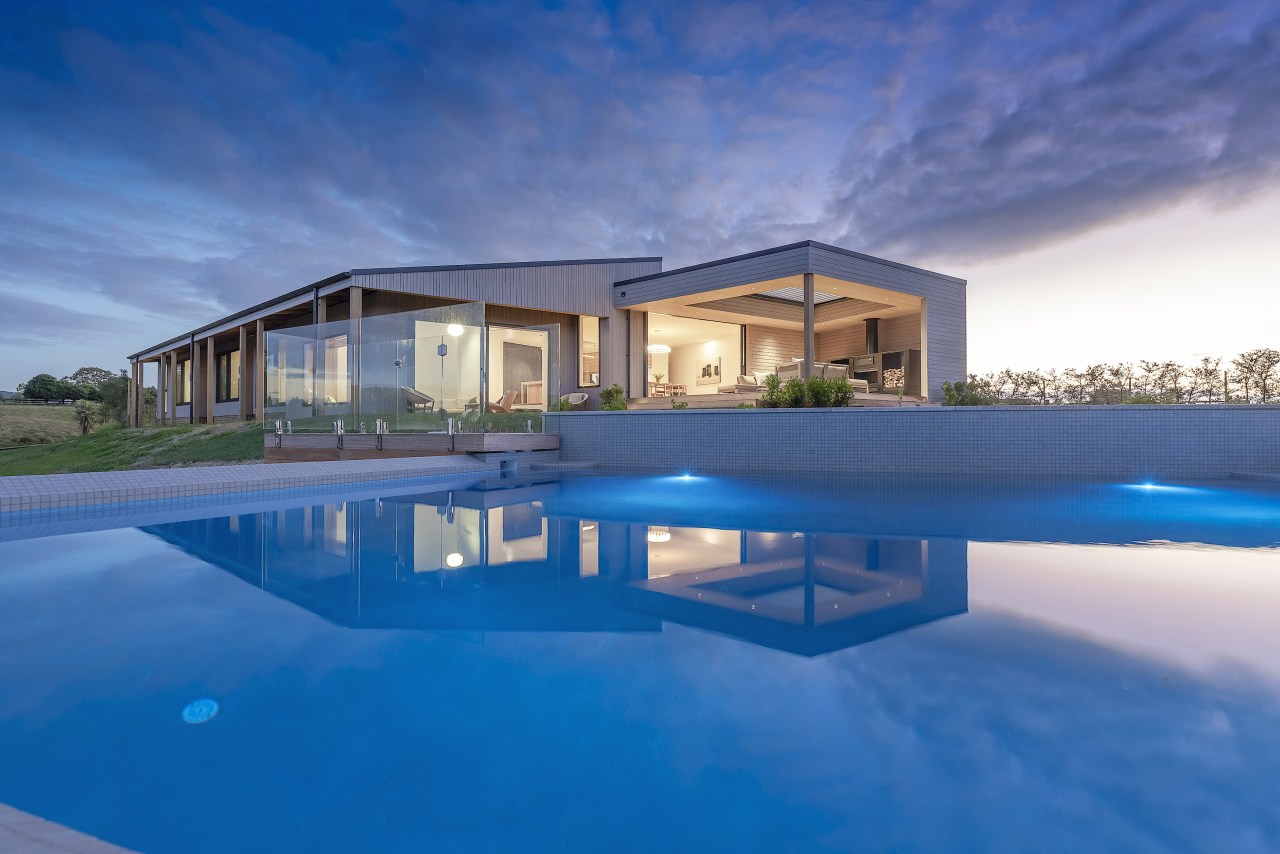 Architect Cate Creemer also designed the accompanying swimming 