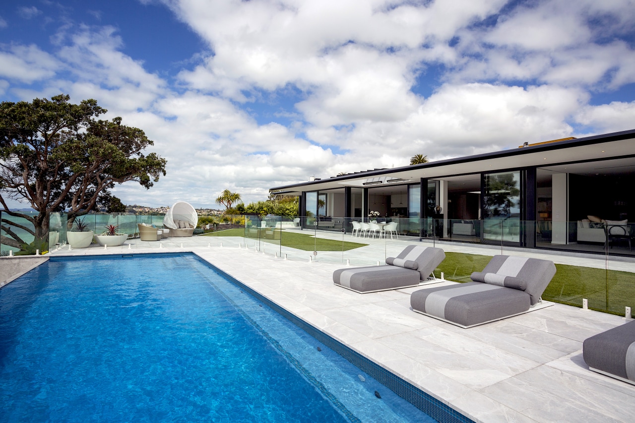 The house was essentially a single level dwelling white