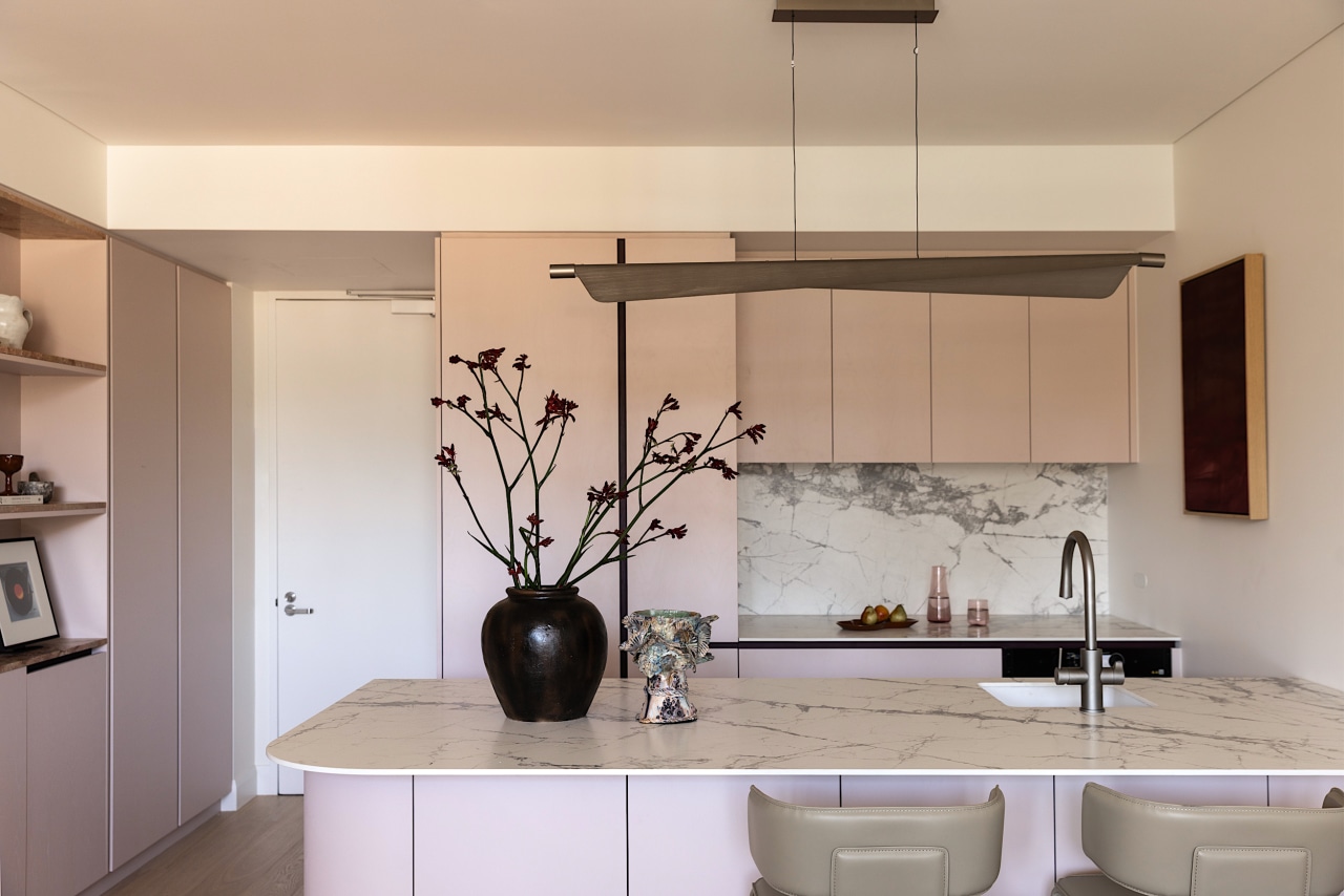 The design concept was sparked by the owner's 