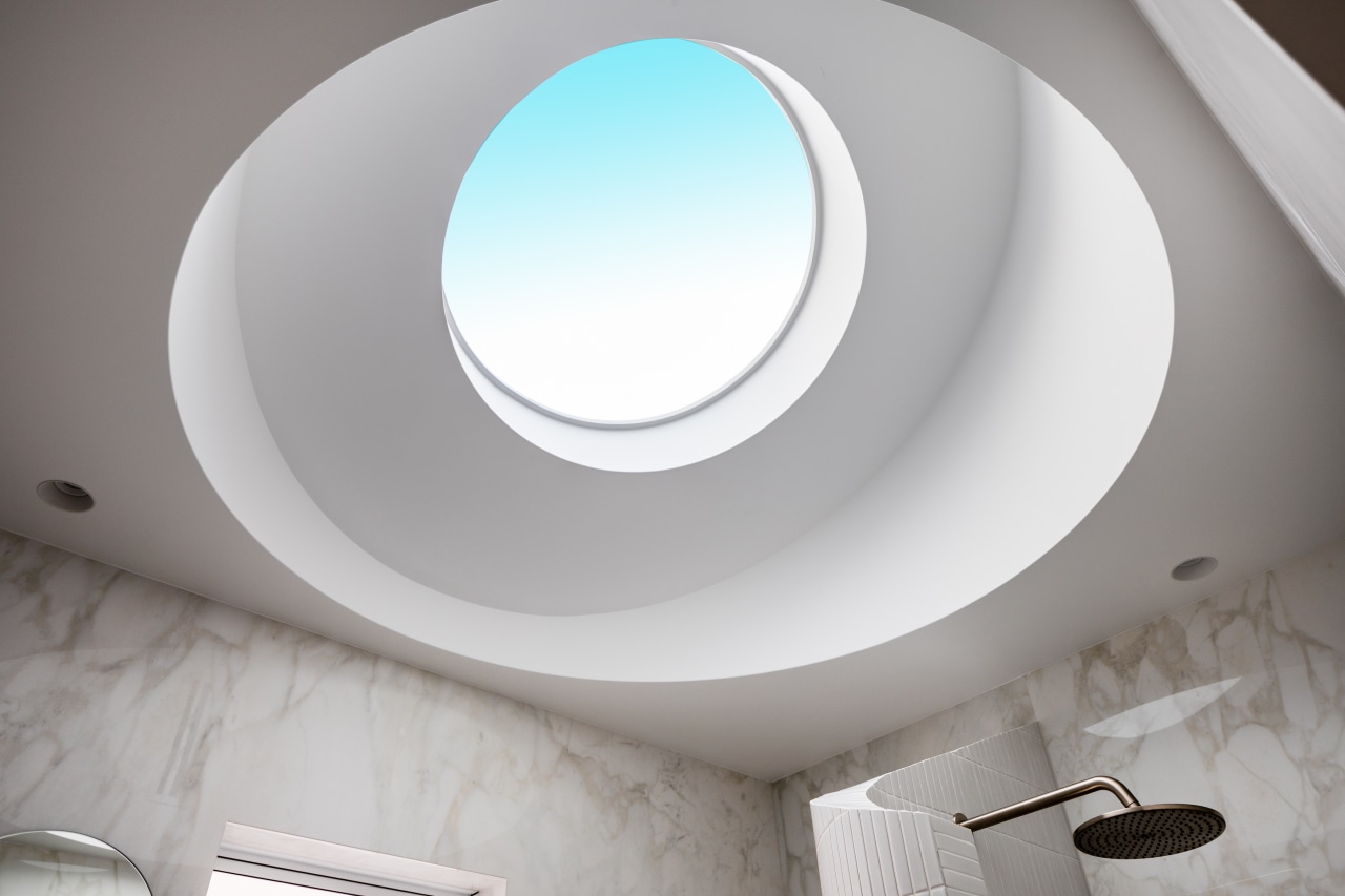 Eye in the sky? The new skylight floods 