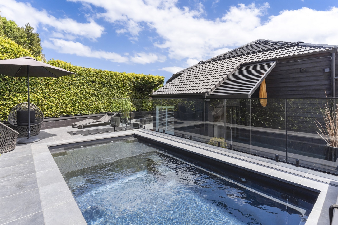 The pool is 5m in length and has 