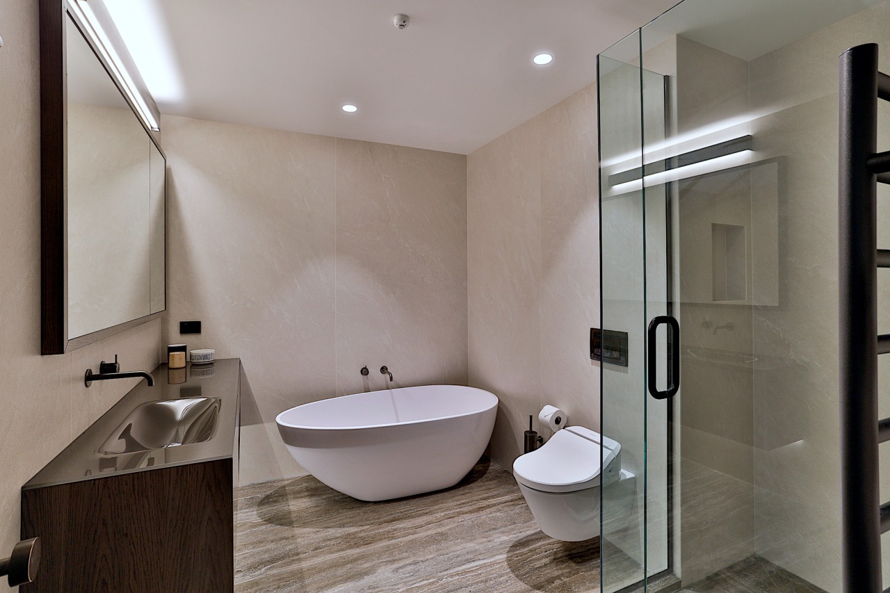 For this bathroom, the owner wanted a complete 