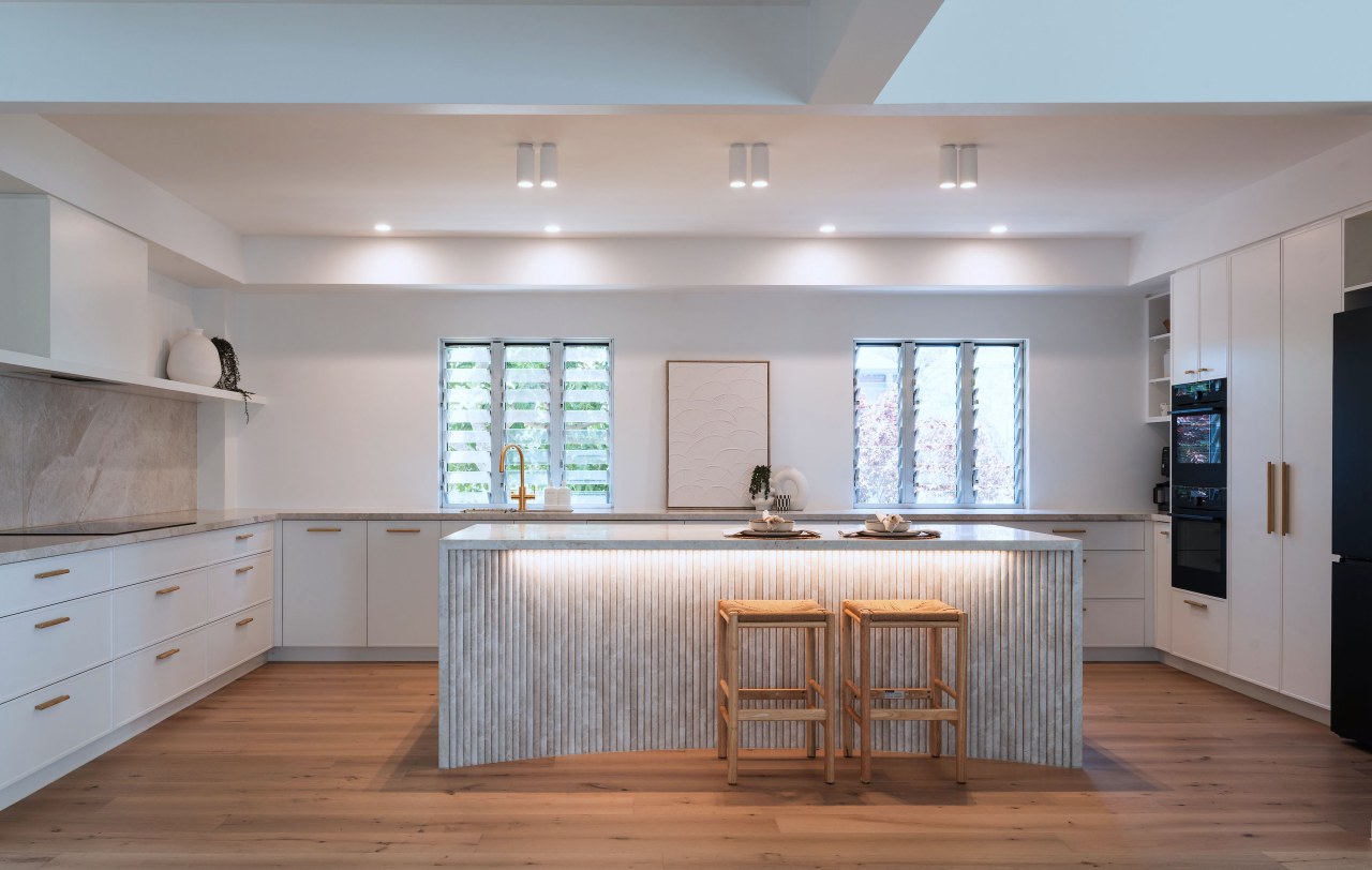 The goal was to create a light, airy, 