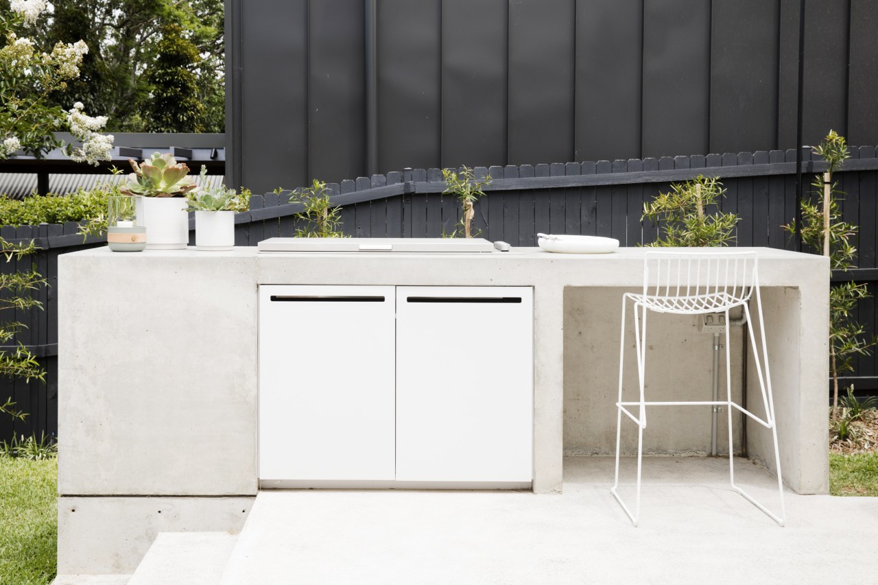 In an extension that already improves culinary connections Outdoor Kitchen, Studio Prineas, outdoor barbecue, outdoor space