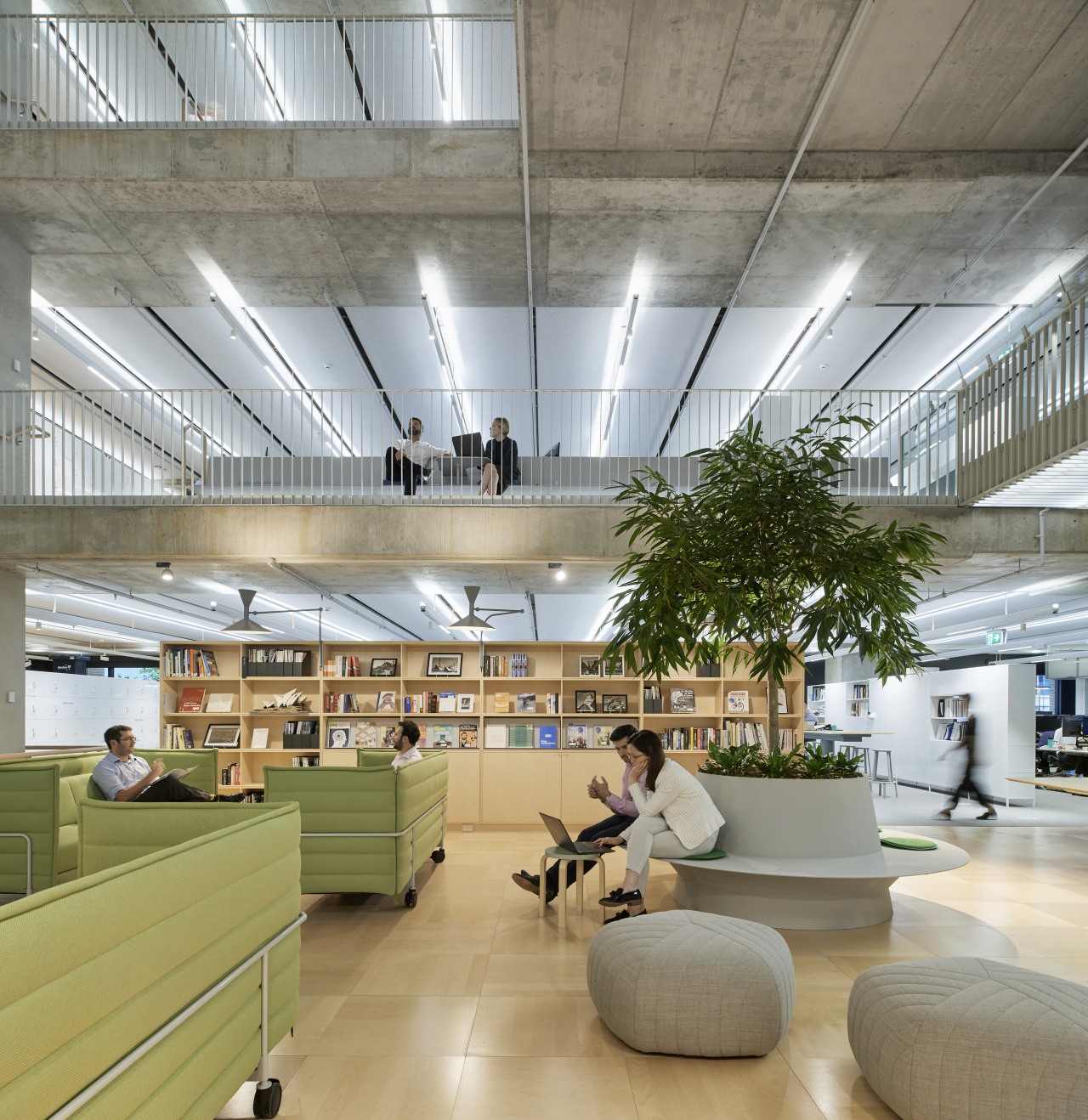 The new Arup Sydney offices, designed co-jointly by architecture, building, design, furniture, interior design, Arup Sydney office, Arup, Hassell, low VOC