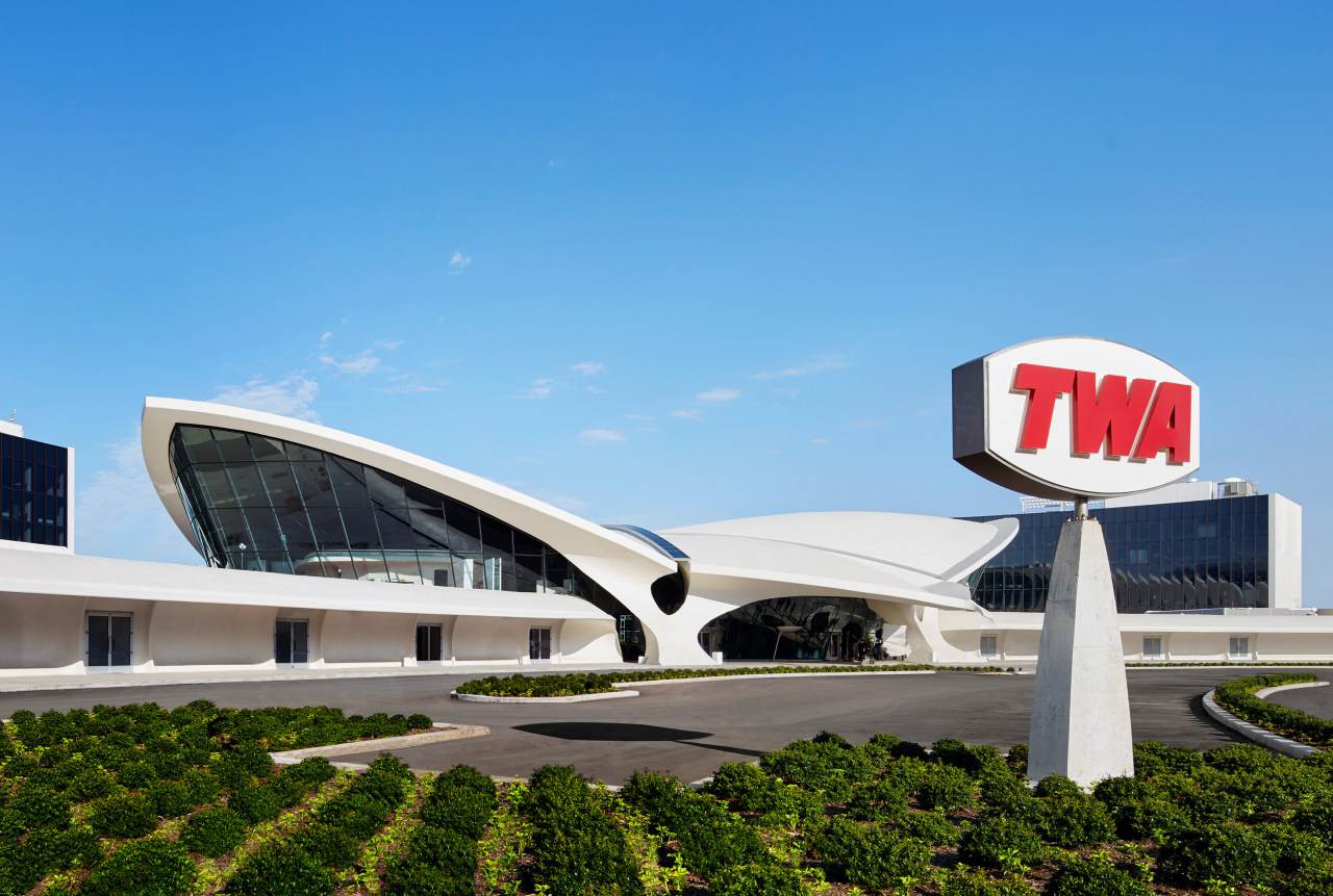 The fluid lines of the existing TWA Terminal architecture, building, commercial building, TWA Terminal building, JFK Airport