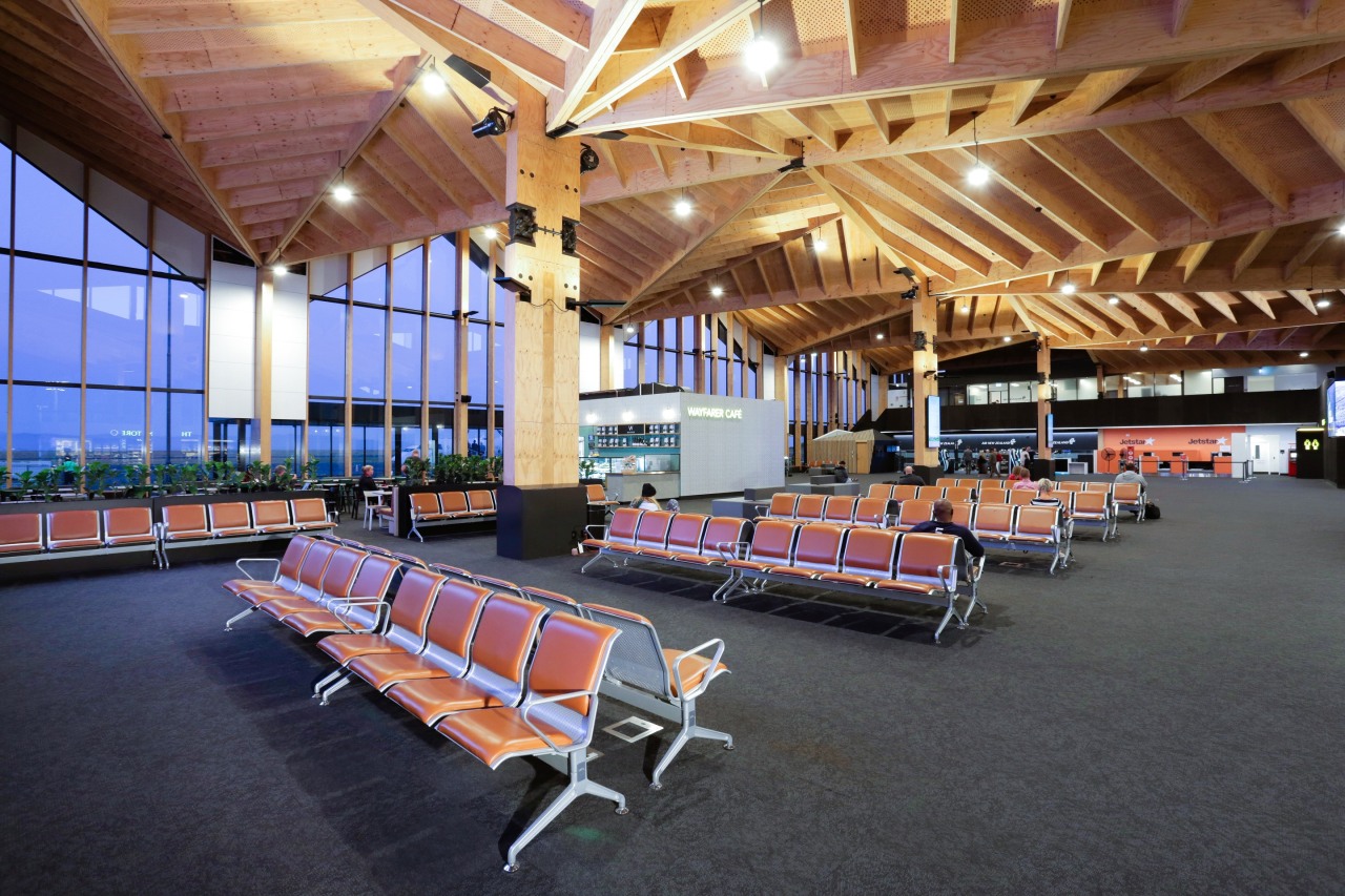 Nelson Airport Terminal by Studio Pacific Architecture black