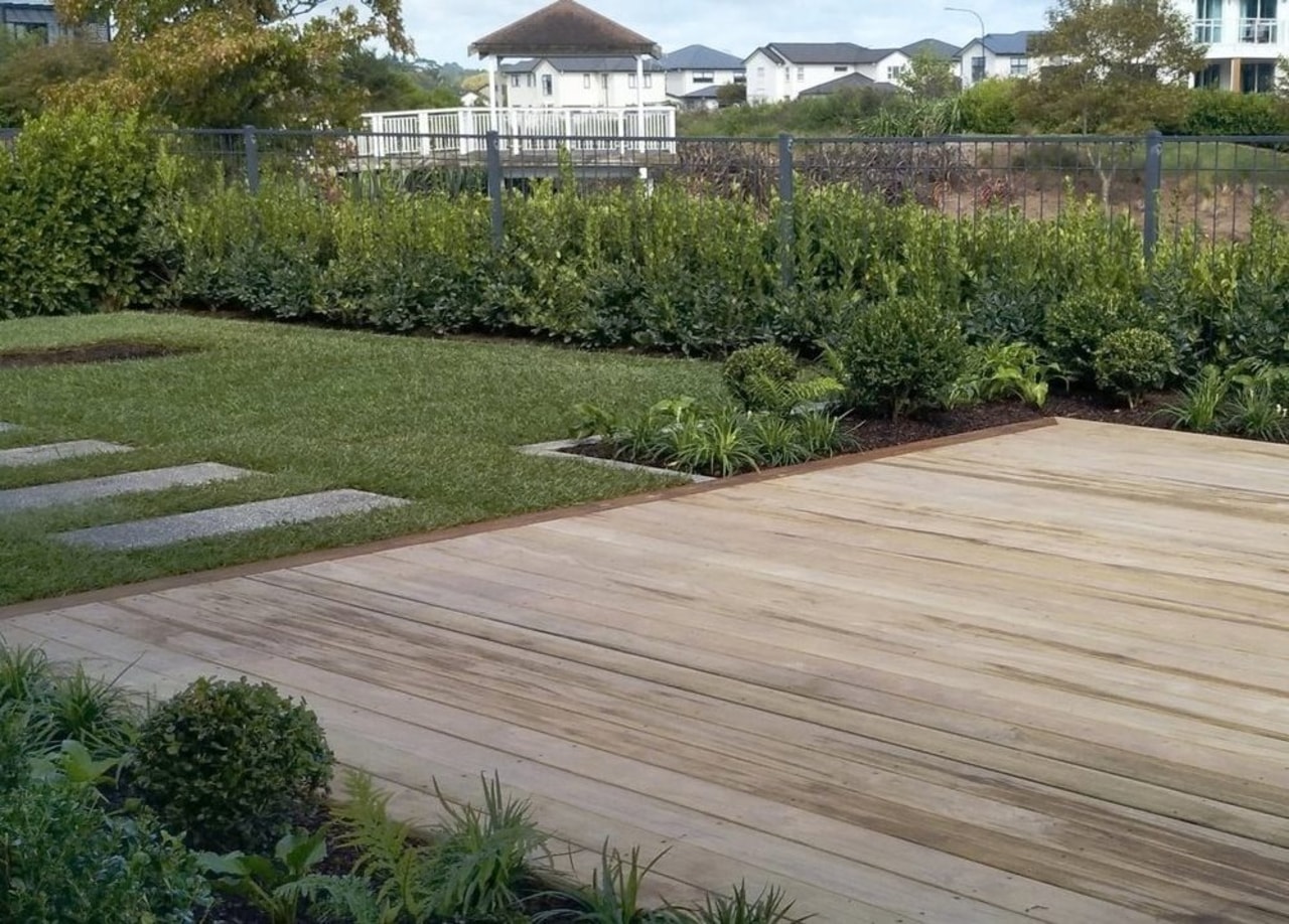 Experienced landscapers will draw on both practical and gray, brown