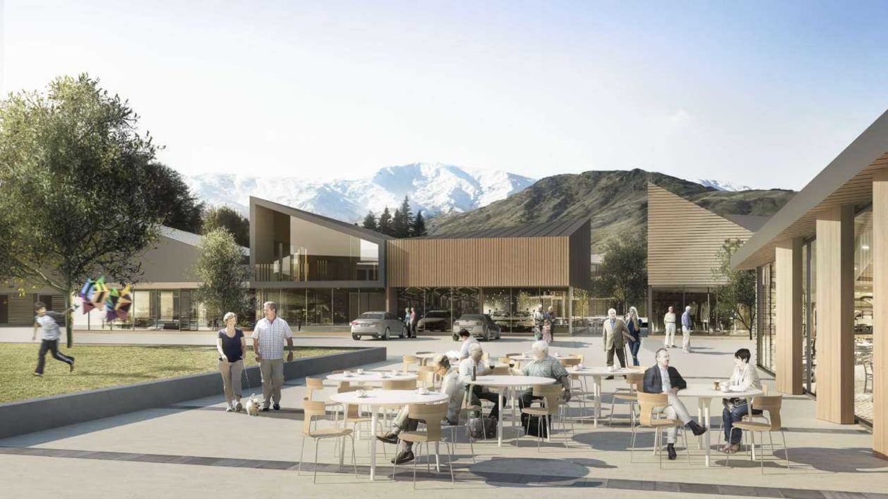 With an ageing population and the baby boomer architecture, building, campus, city, community centre, human settlement, leisure, mixed-use, pavilion, plaza, property, public space, real estate, residential area, rest area, town square, urban design, white