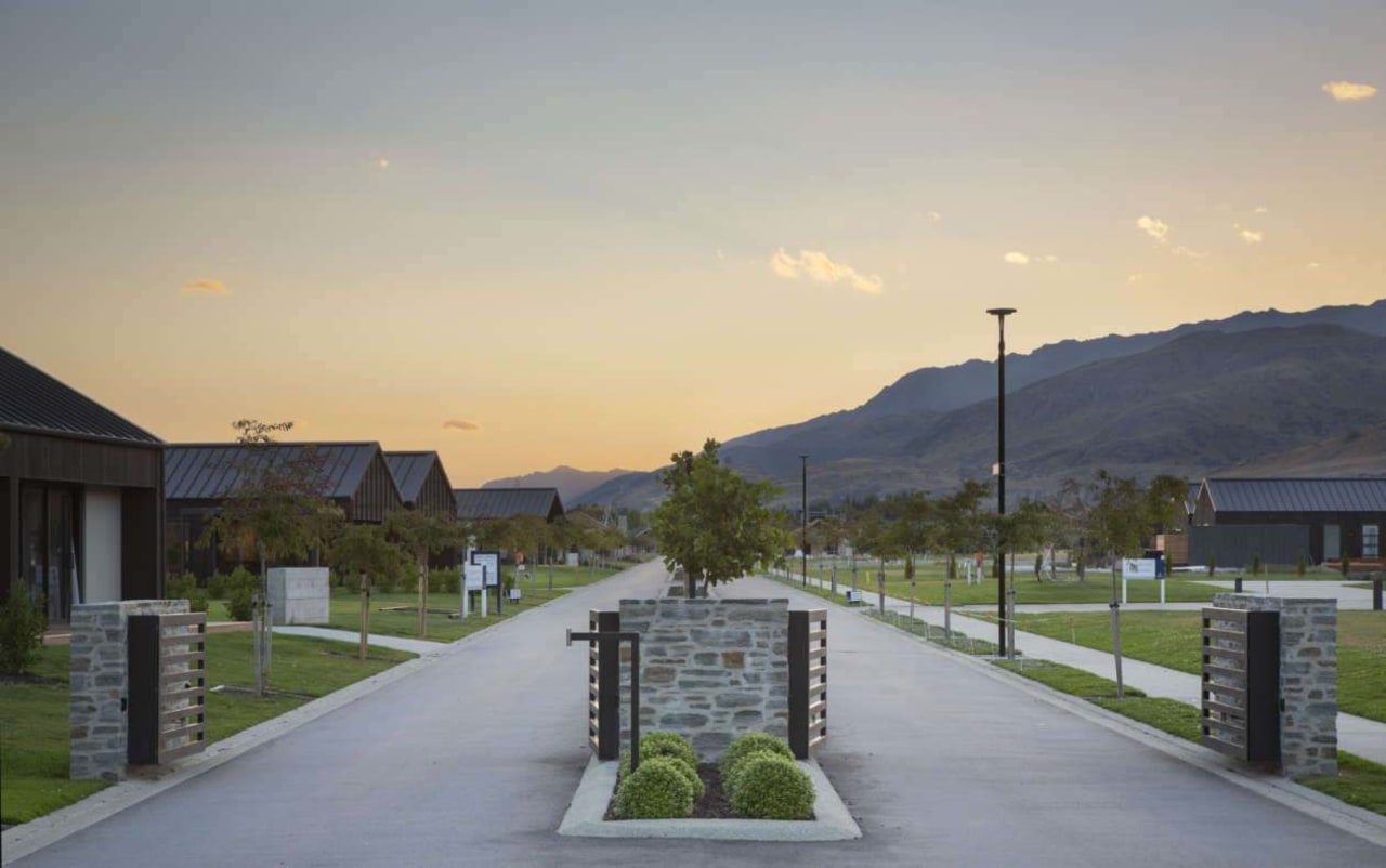 With an ageing population and the baby boomer building, estate, home, house, land lot, landscape, mountain, neighbourhood, property, real estate, residential area, sky, suburb, tree, gray