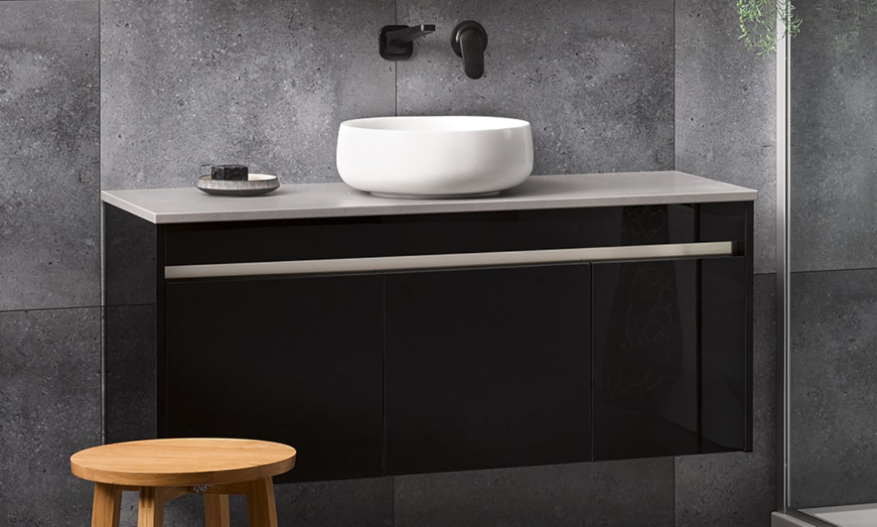 Screen Shot 2018 09 06 At 1 23 bathroom, bathroom accessory, bathroom cabinet, bathroom sink, furniture, plumbing fixture, sink, tap, wall, black, gray