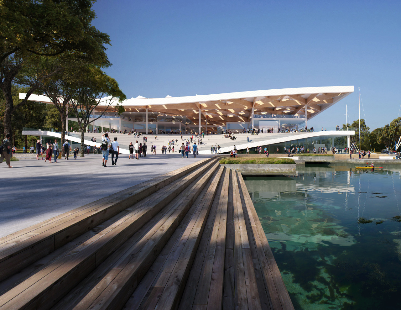 The new 65,000 m² Sydney Fish Market is 