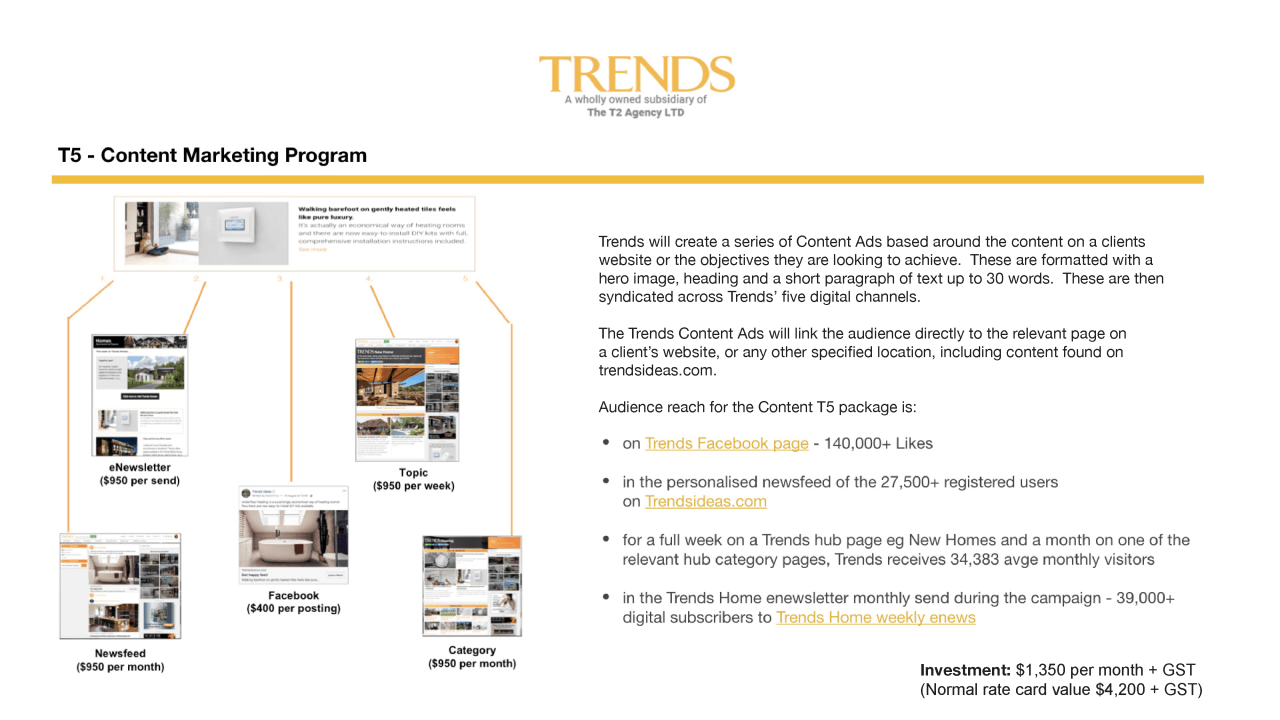 T5 Package overview -  