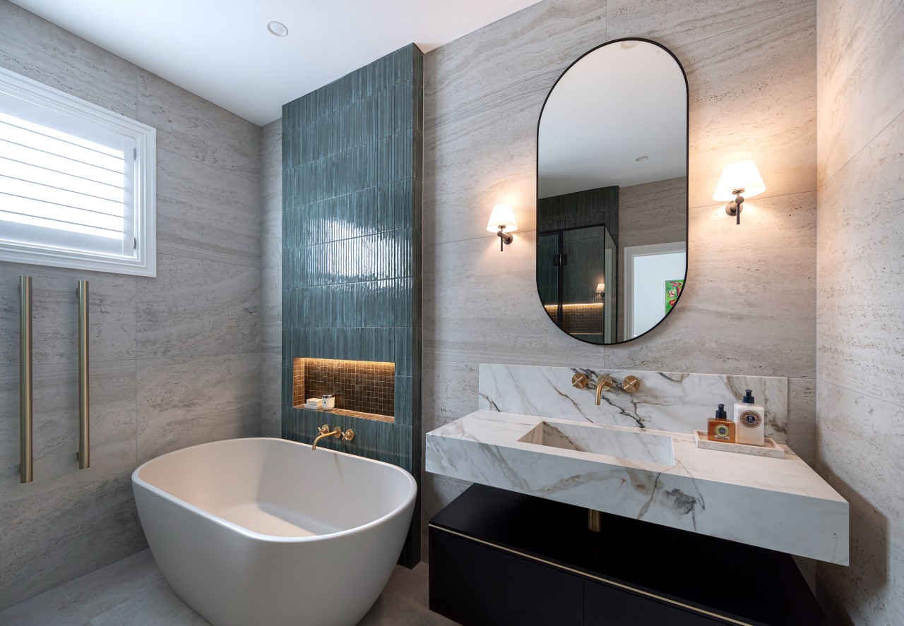 The owner desired a space focussing on aesthetics 