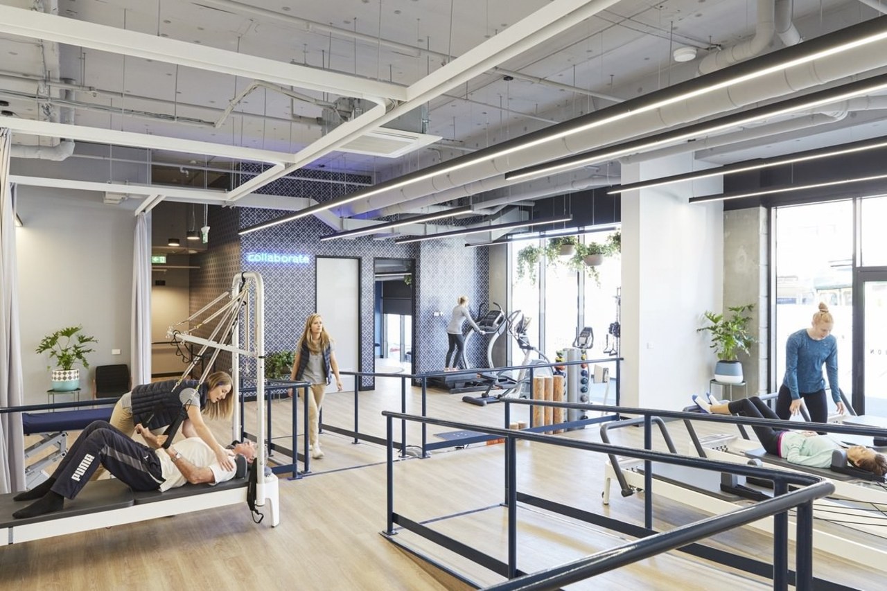 Upwell Health Collective – Siren Design Group Pty real estate, structure, white, gray