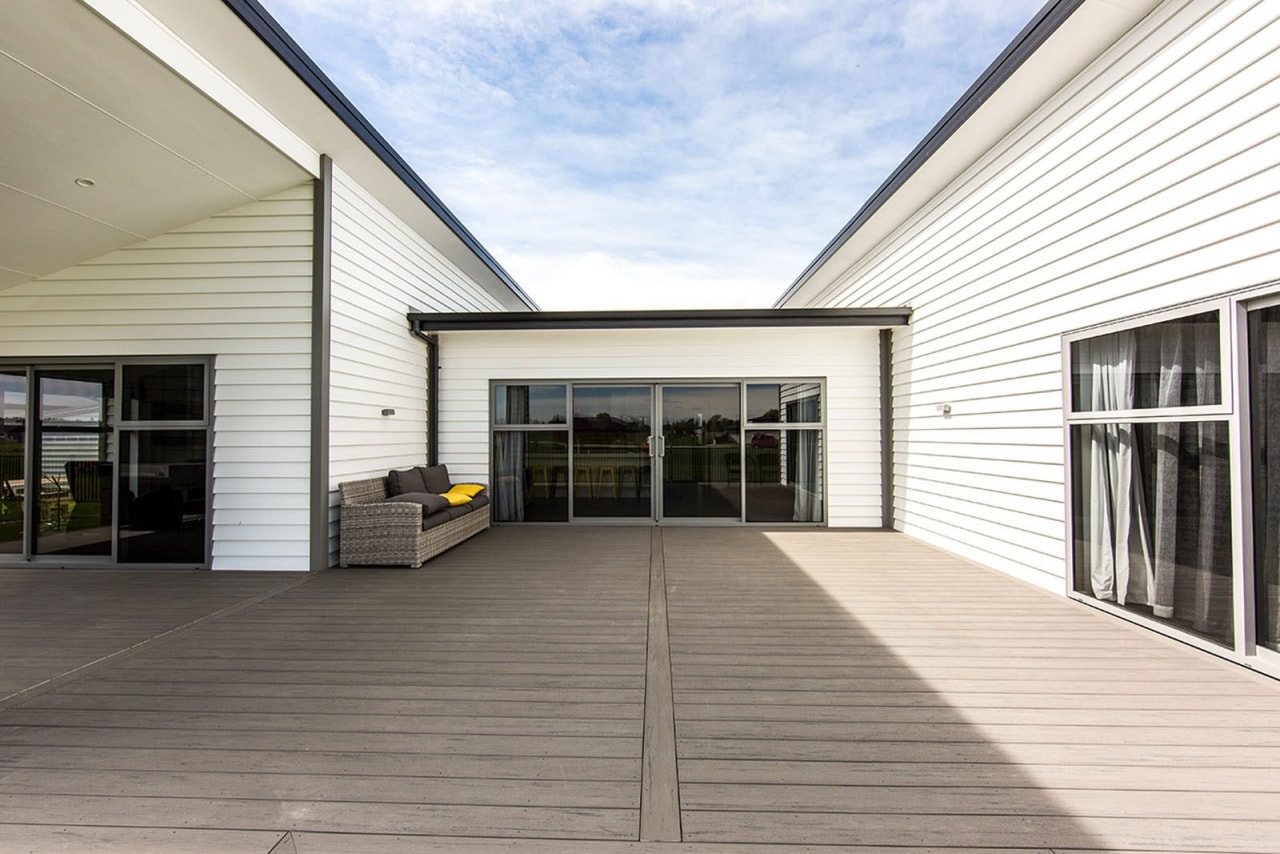 They say ‘home is where the heart is’ architecture, building, daylighting, facade, floor, house, real estate, residential area, window, white, gray