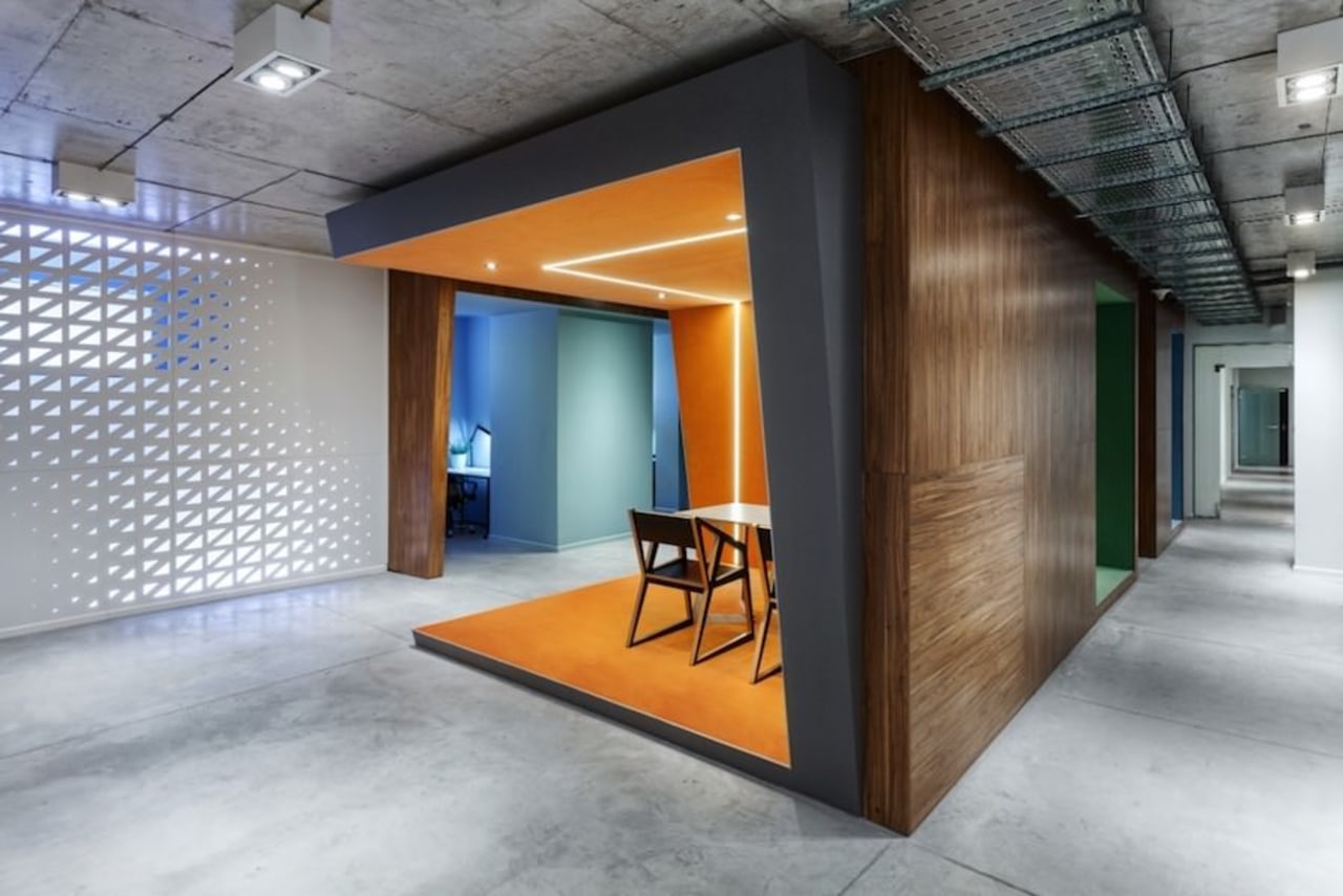 Architect: Martin Architects architecture, ceiling, floor, interior design, lobby, wall, gray