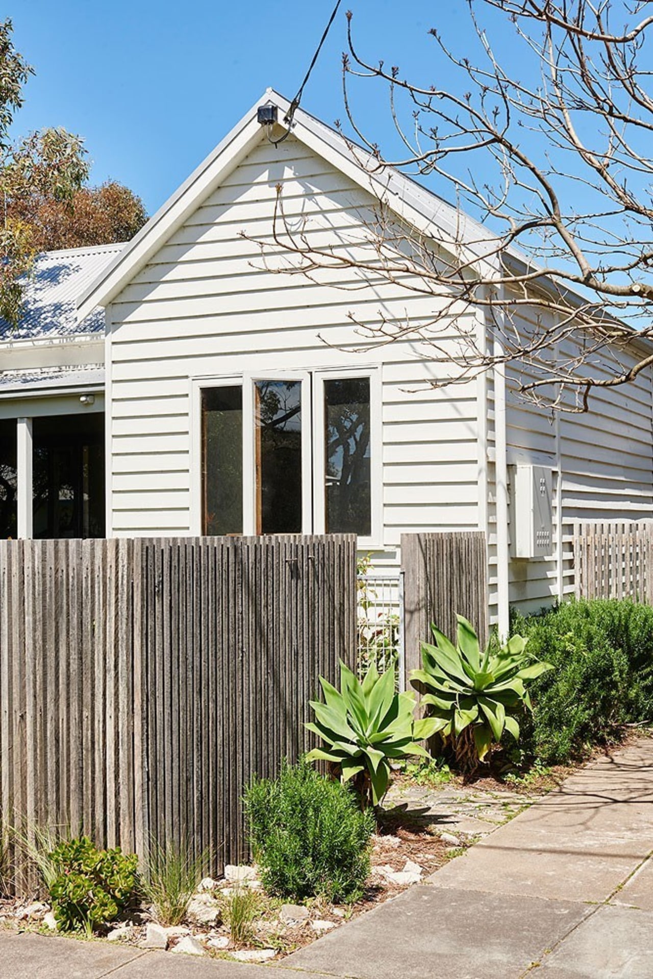 Architect: Kim Irons Photography by Nikole Ramsay cottage, facade, farmhouse, home, house, neighbourhood, outdoor structure, picket fence, property, real estate, residential area, shed, siding, window, yard, white