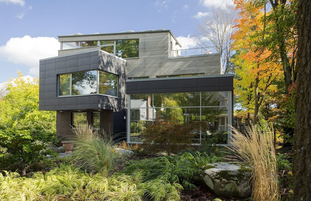 Architect: ZeroEnergy DesignPhotography by Eric Roth architecture, cottage, home, house, property, real estate, brown