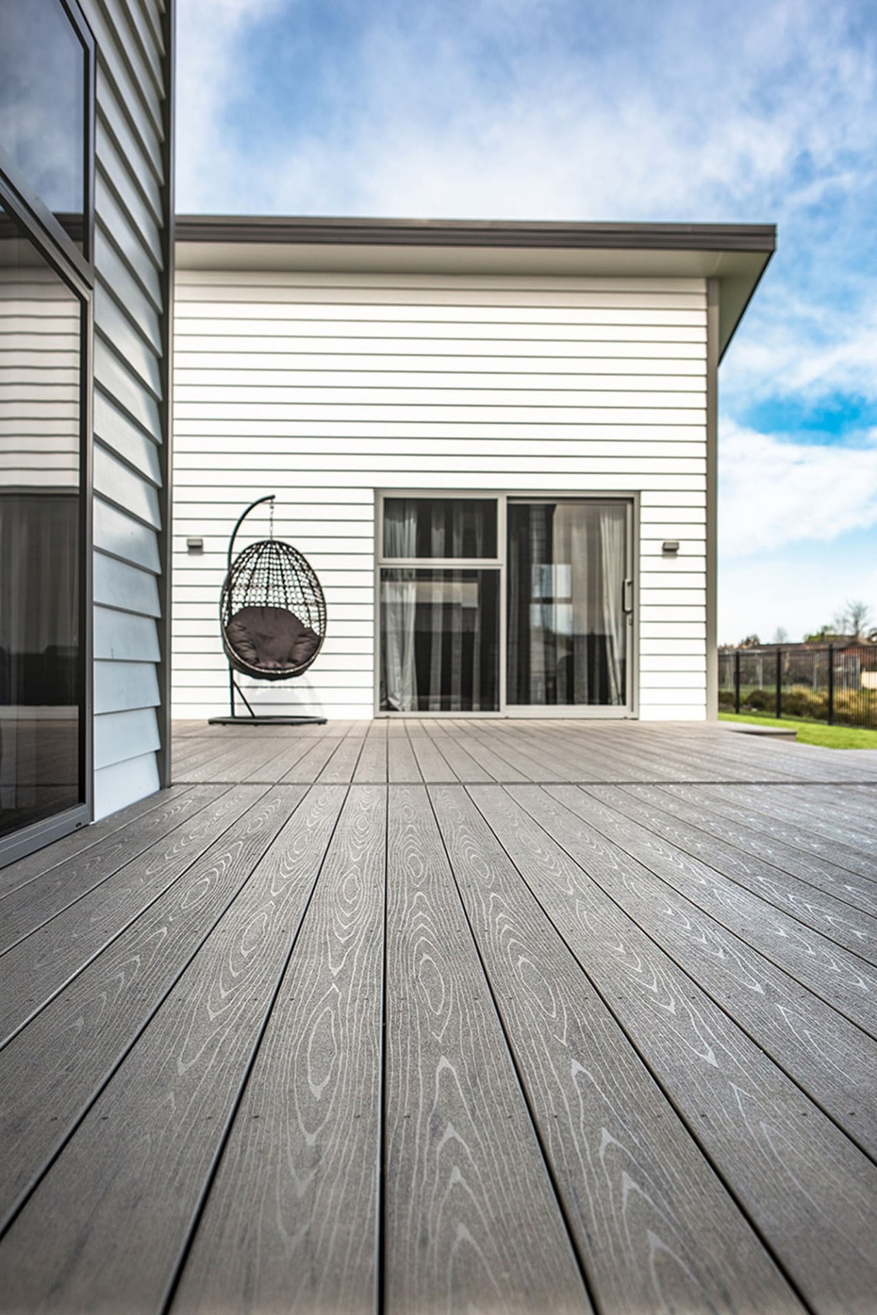 They say ‘home is where the heart is’ architecture, building, facade, home, house, line, siding, sky, window, wood, white, gray