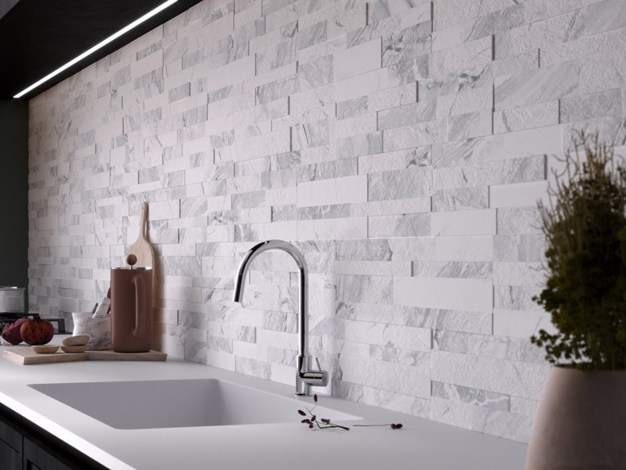 The 150x610mm tiles have a thickness ranging from ceramic, floor, flooring, interior design, tap, tile, wall, gray