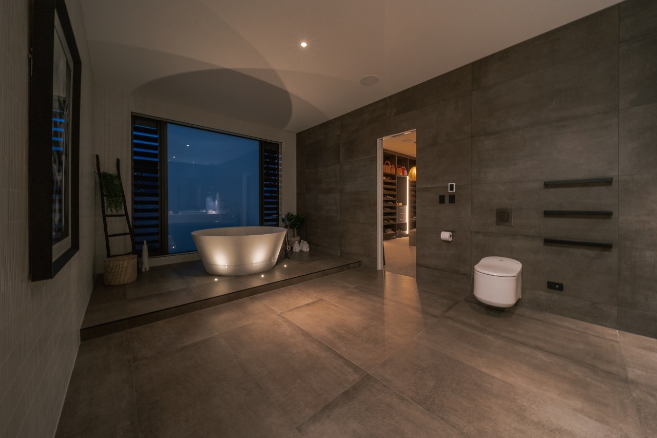 The brief was to create a luxury ensuite 