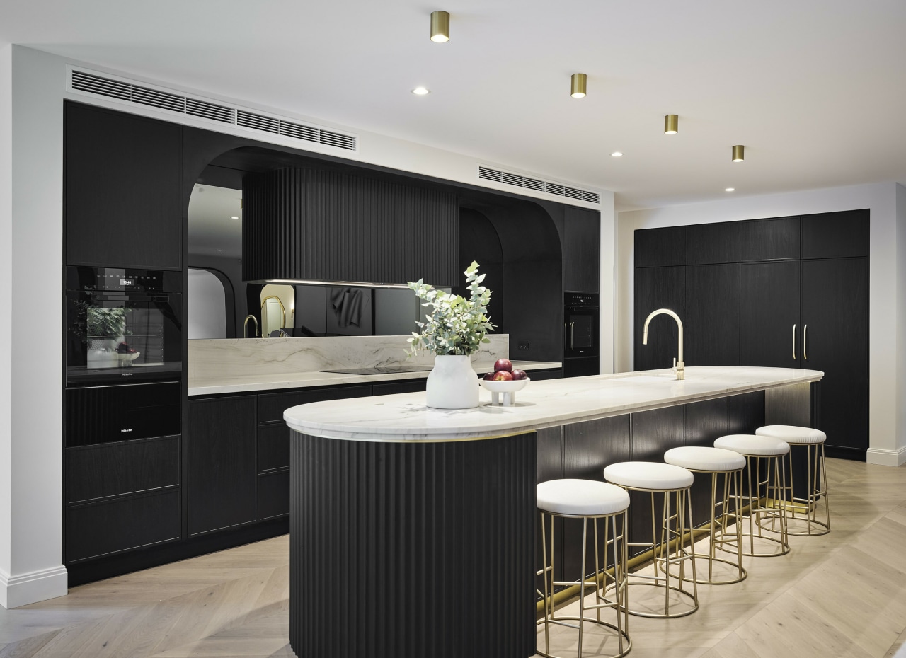 A key requirement was a highly functional kitchen 