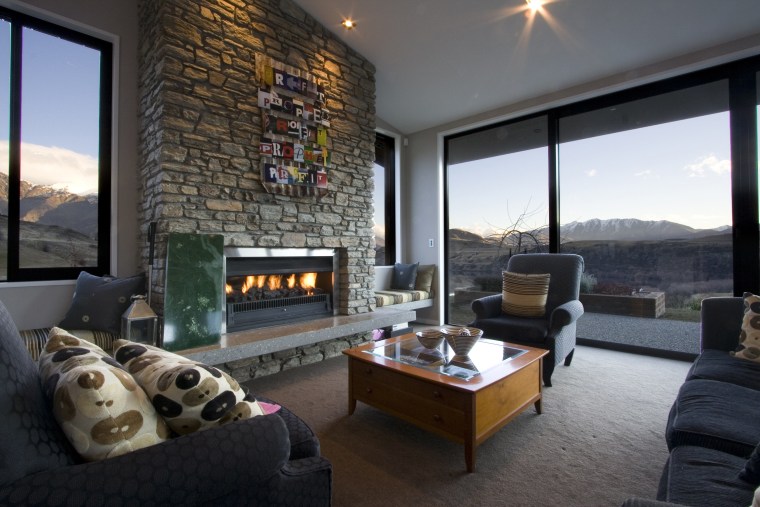 Classic or modern; gas or wood-burning; indoors or home, interior design, living room, property, real estate, room, black