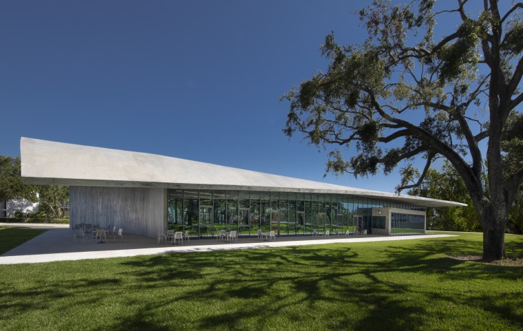 The Thomas P Murphy Design Studio Building is architecture, building, community centre, facade, headquarters, pavilion, University of Miami School of Architecture