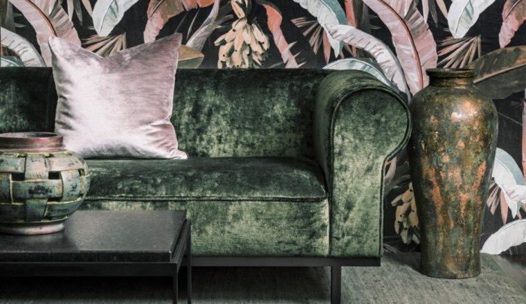 Velvet can be constructed from a variety of different chair, club chair, couch, furniture, green, interior design, living room, room, table, textile, wallpaper, black, gray