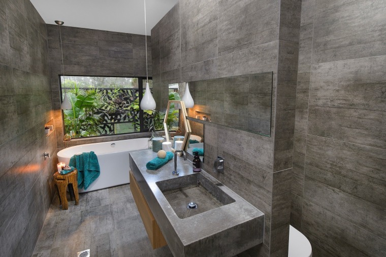 Collins W Collins - TIDA AUS 2017 – architecture, bathroom, estate, house, interior design, property, real estate, room, gray, black