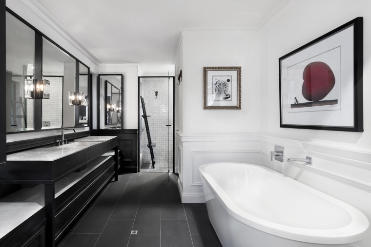 Leon House Design – Winner – TIDA Australia bathroom, home, interior design, plumbing fixture, room, sink, white, gray