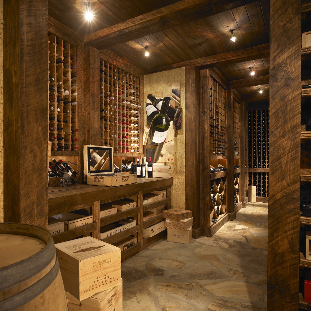 Rustic Wine Rooms Old World Wine Cellar Doors La Puerta Originals