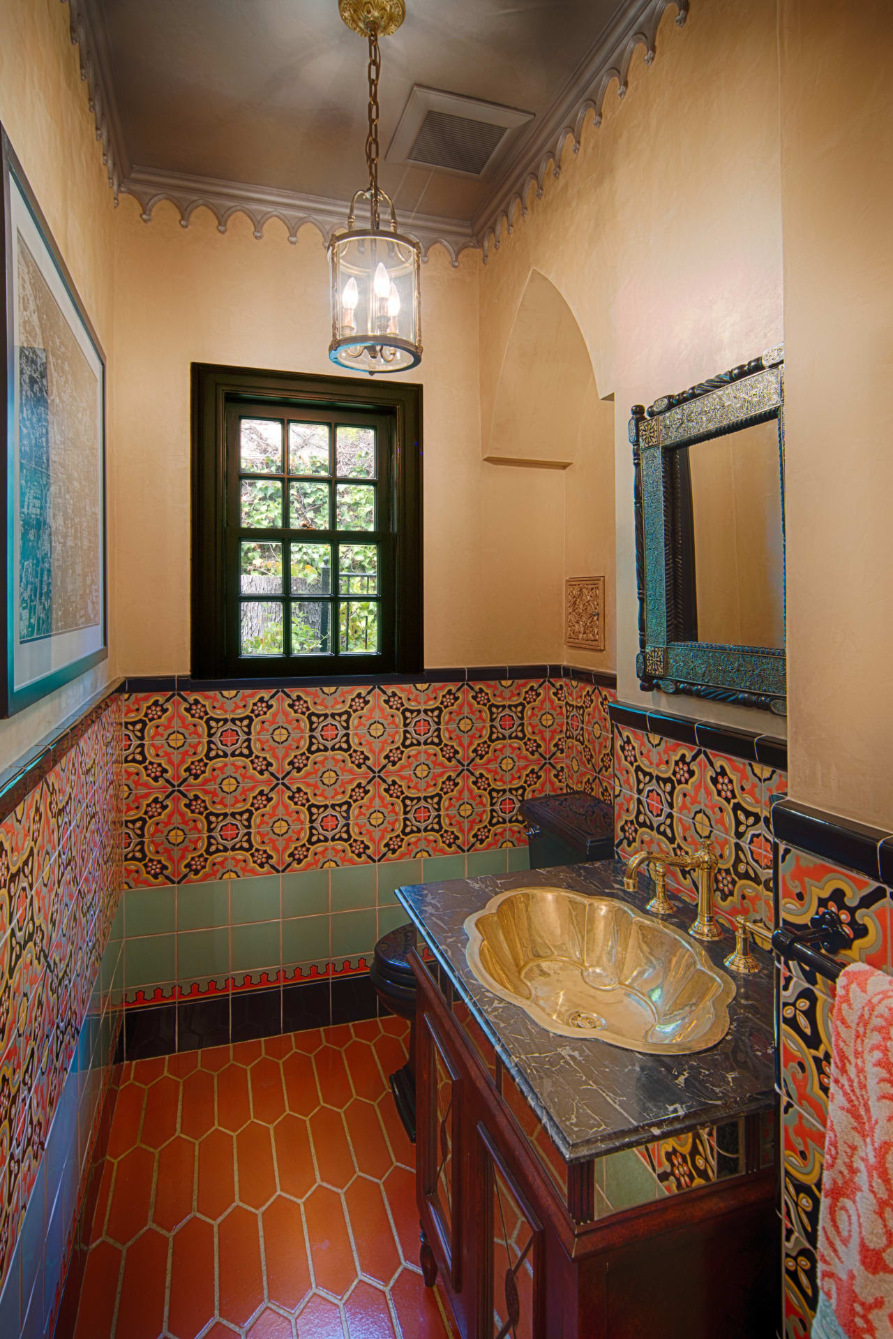 Art Deco Tile Shower