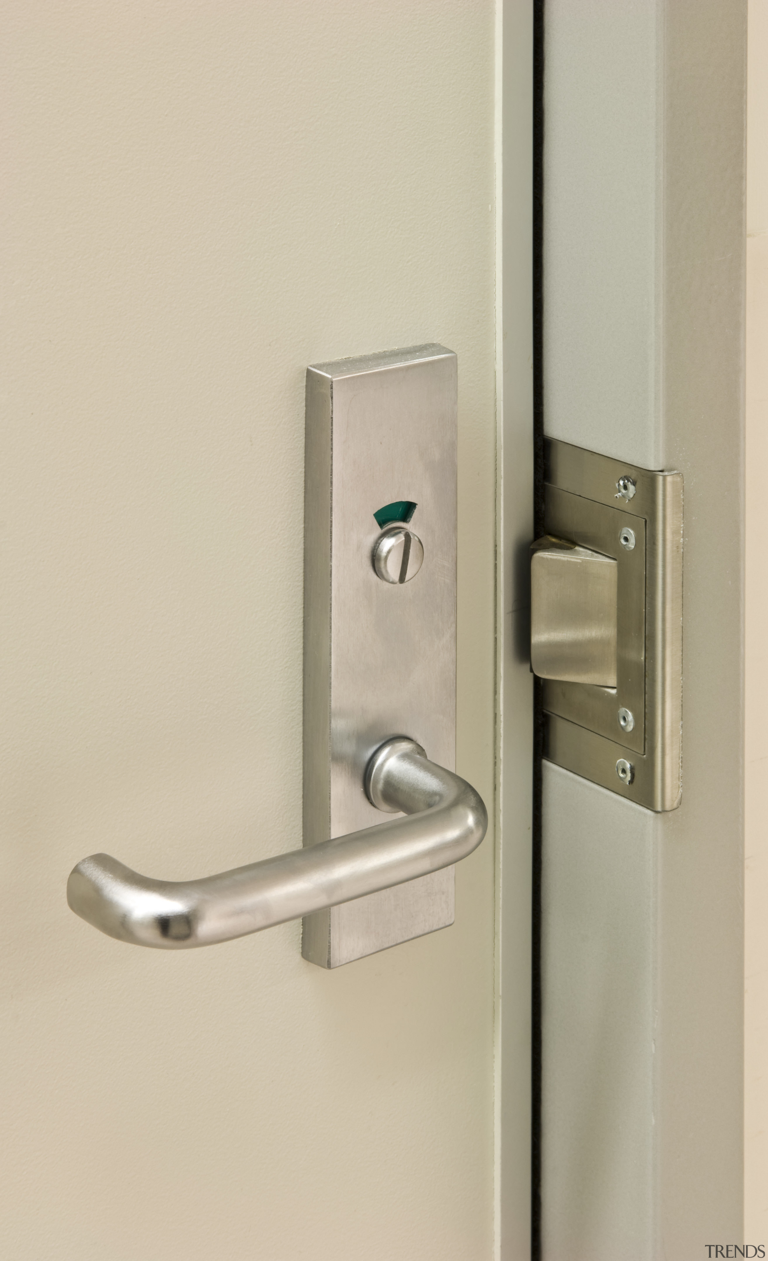 Ingersoll Rand Security Technologies was contracted to supply door handle, hardware accessory, lock, product design, orange