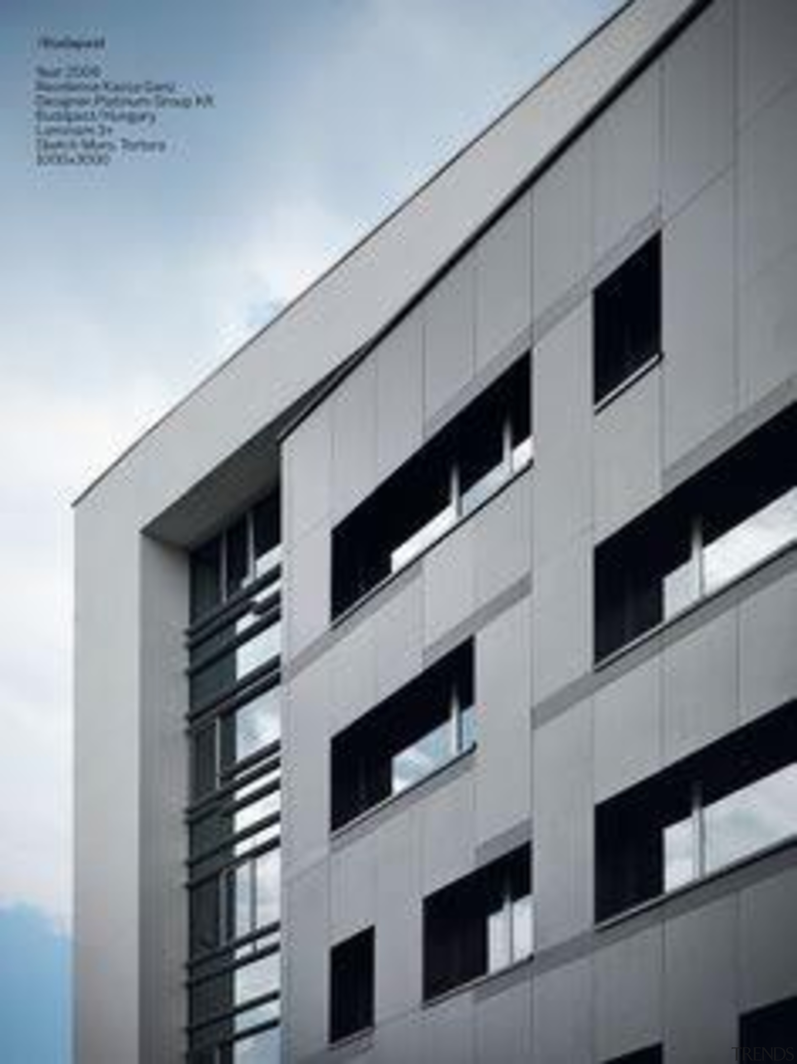 Laminam - Thin ceramic tiles for floors, walls apartment, architecture, building, commercial building, condominium, corporate headquarters, daylighting, elevation, facade, glass, headquarters, property, real estate, sky, window, gray