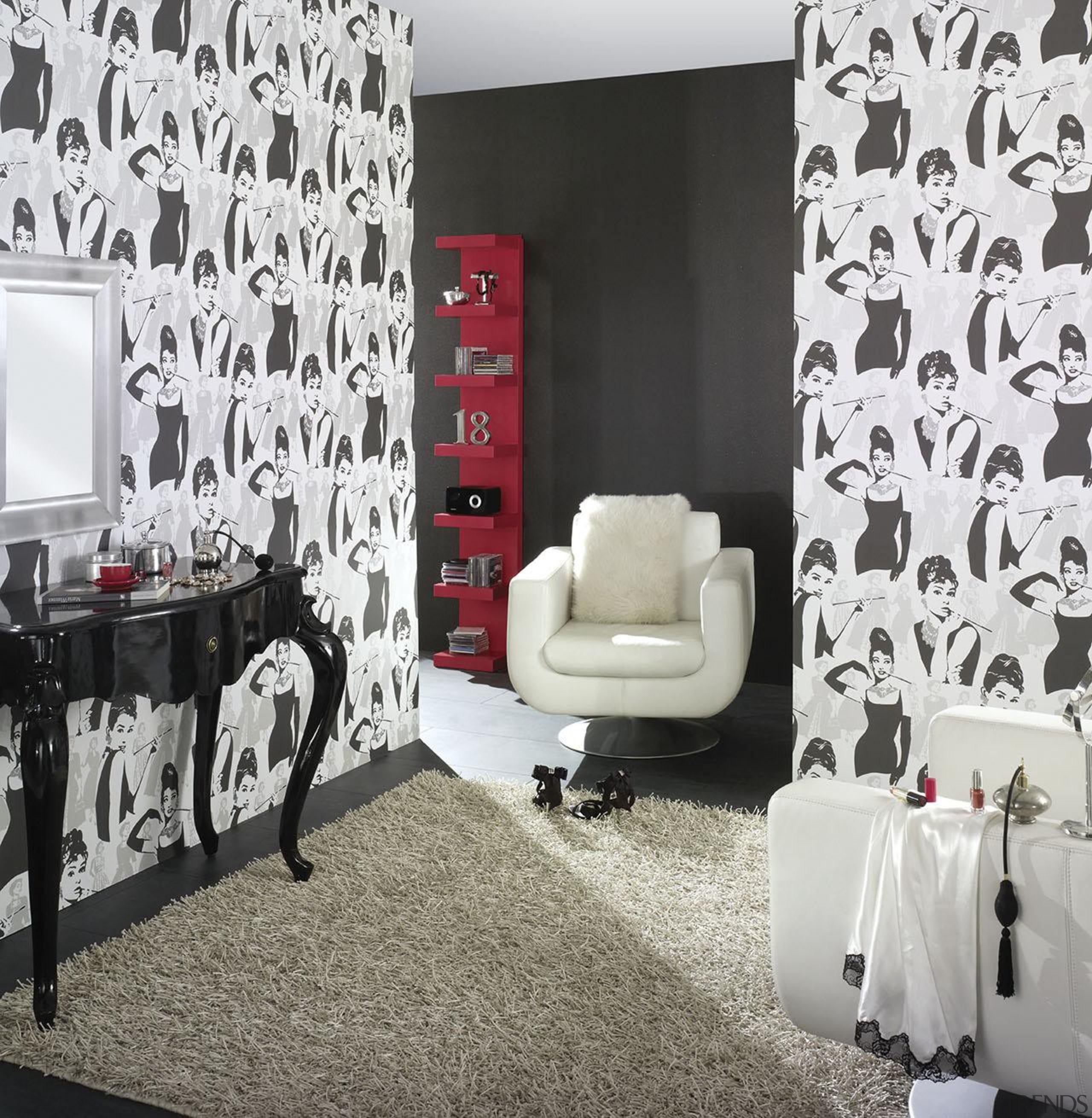 Black and White III Range - black | black, chair, curtain, flooring, furniture, home, interior design, living room, pattern, room, textile, wall, wallpaper, window, window treatment, white, black