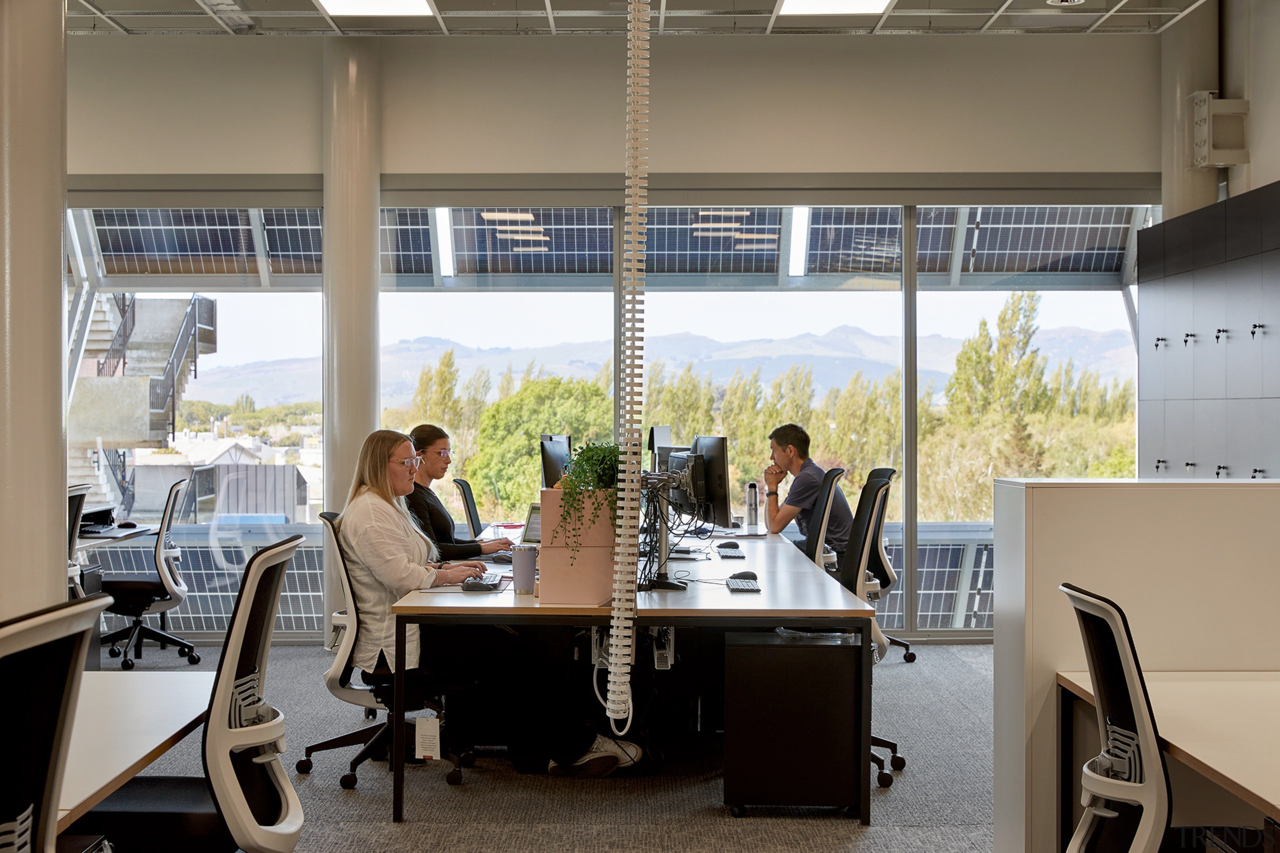 Workstations with a view. - Lean and green 