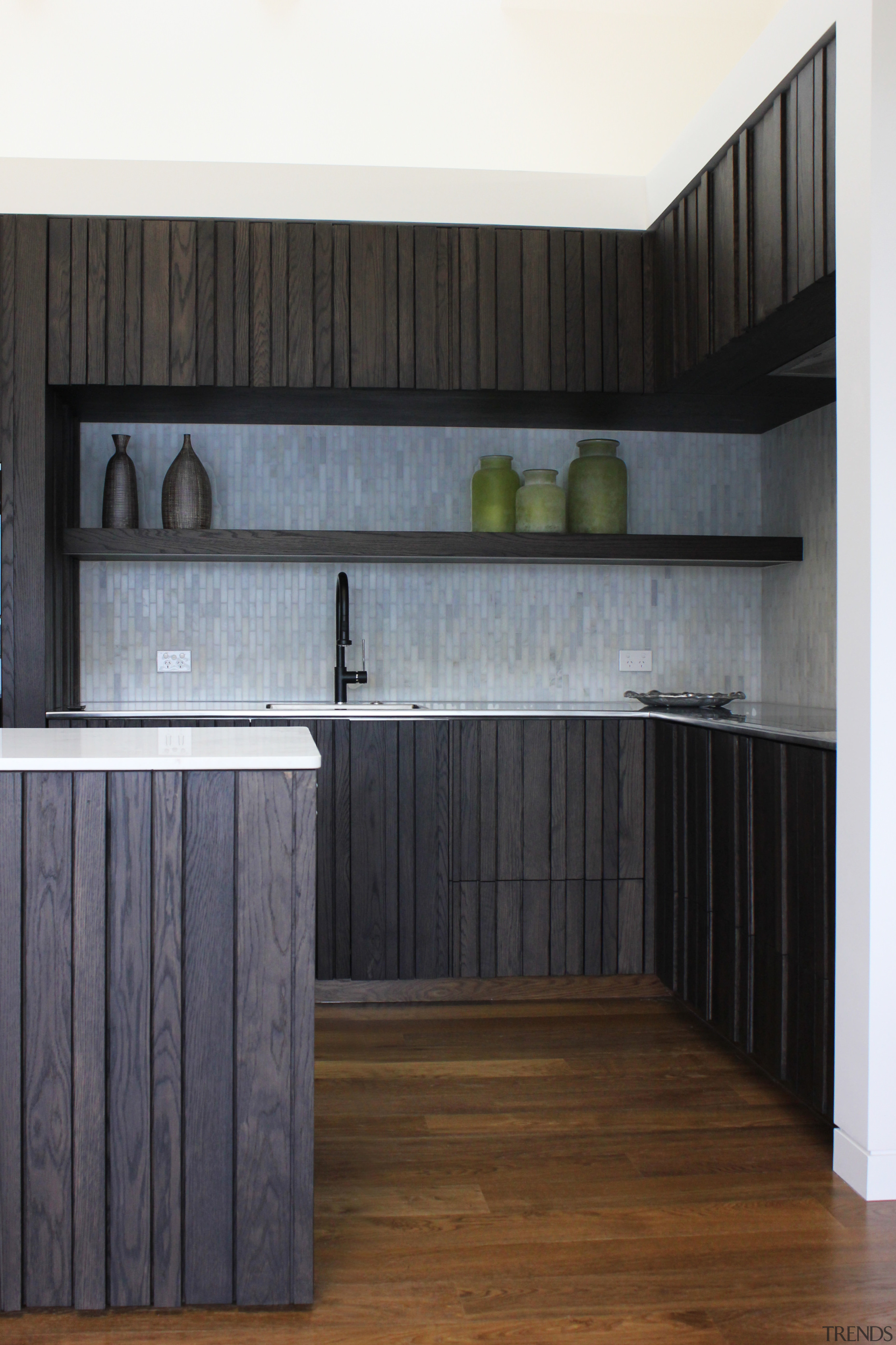 Dark Stained American Oak Cabinets Gallery 1 Trends